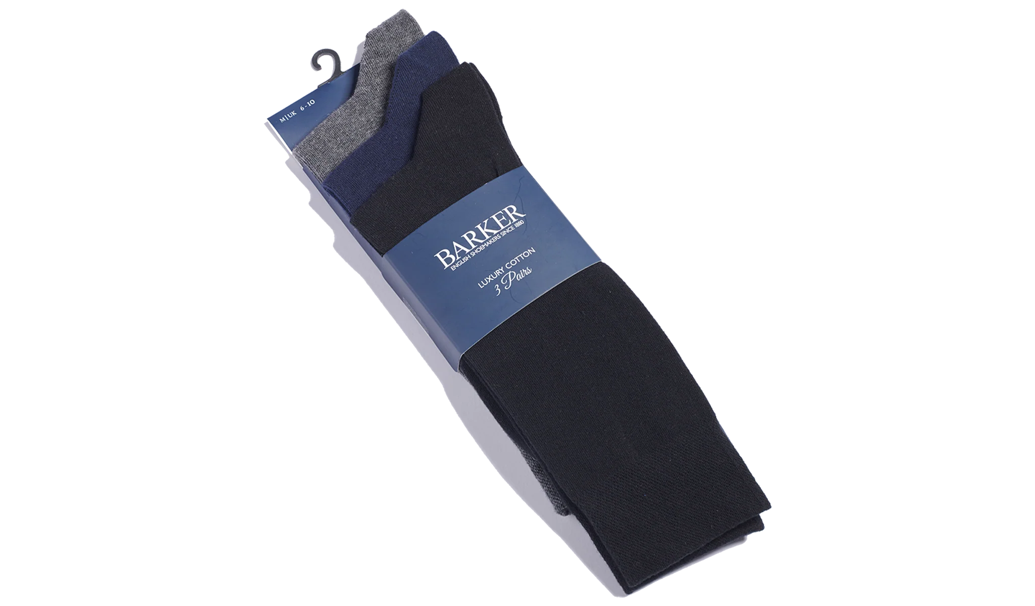 Socks (Three Pack) - Black / Navy / Grey