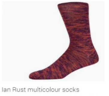 Ian 2 (Single) - Rust Multi Colour