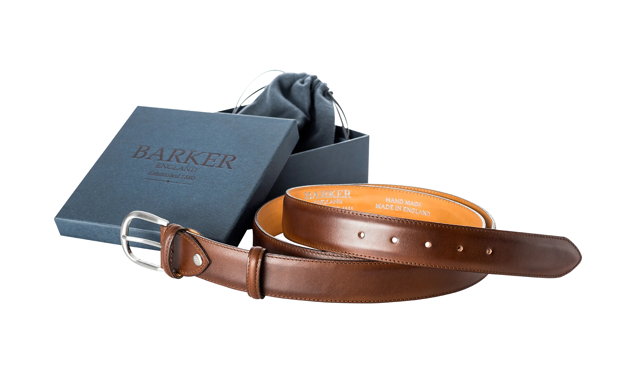 Plain Belt - Mahogany Calf