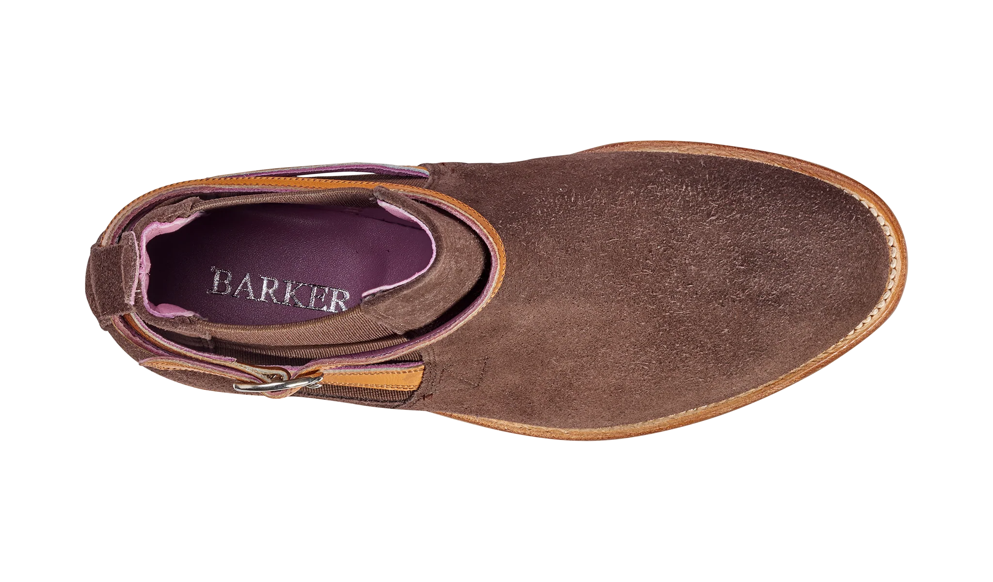 Alexandra - Choc Suede / Cedar Straps - Image 3