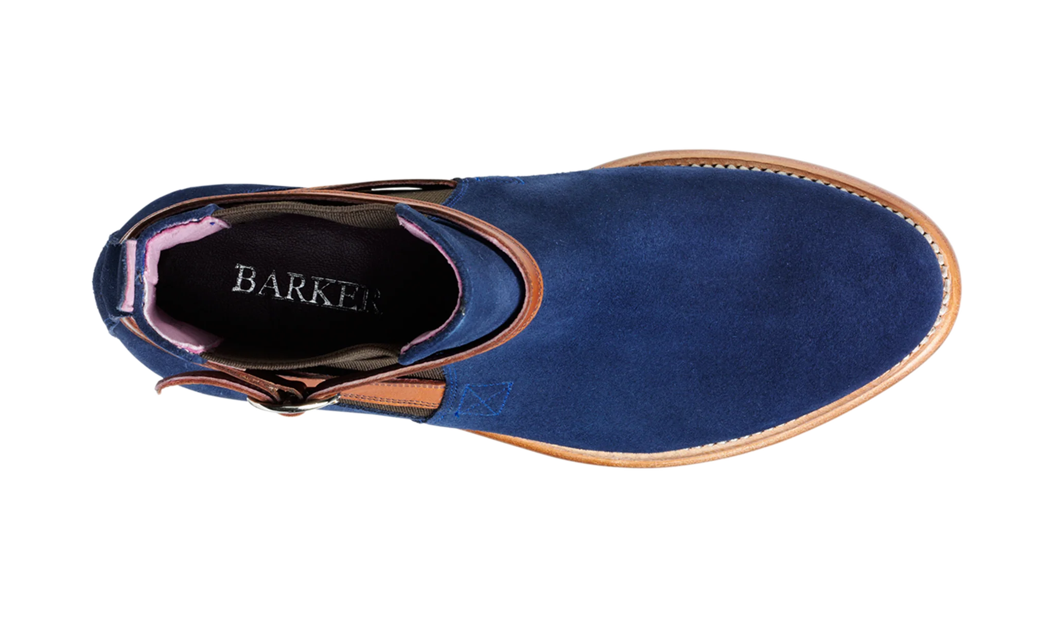 Alexandra - Navy Suede / Cedar Strap - Image 3