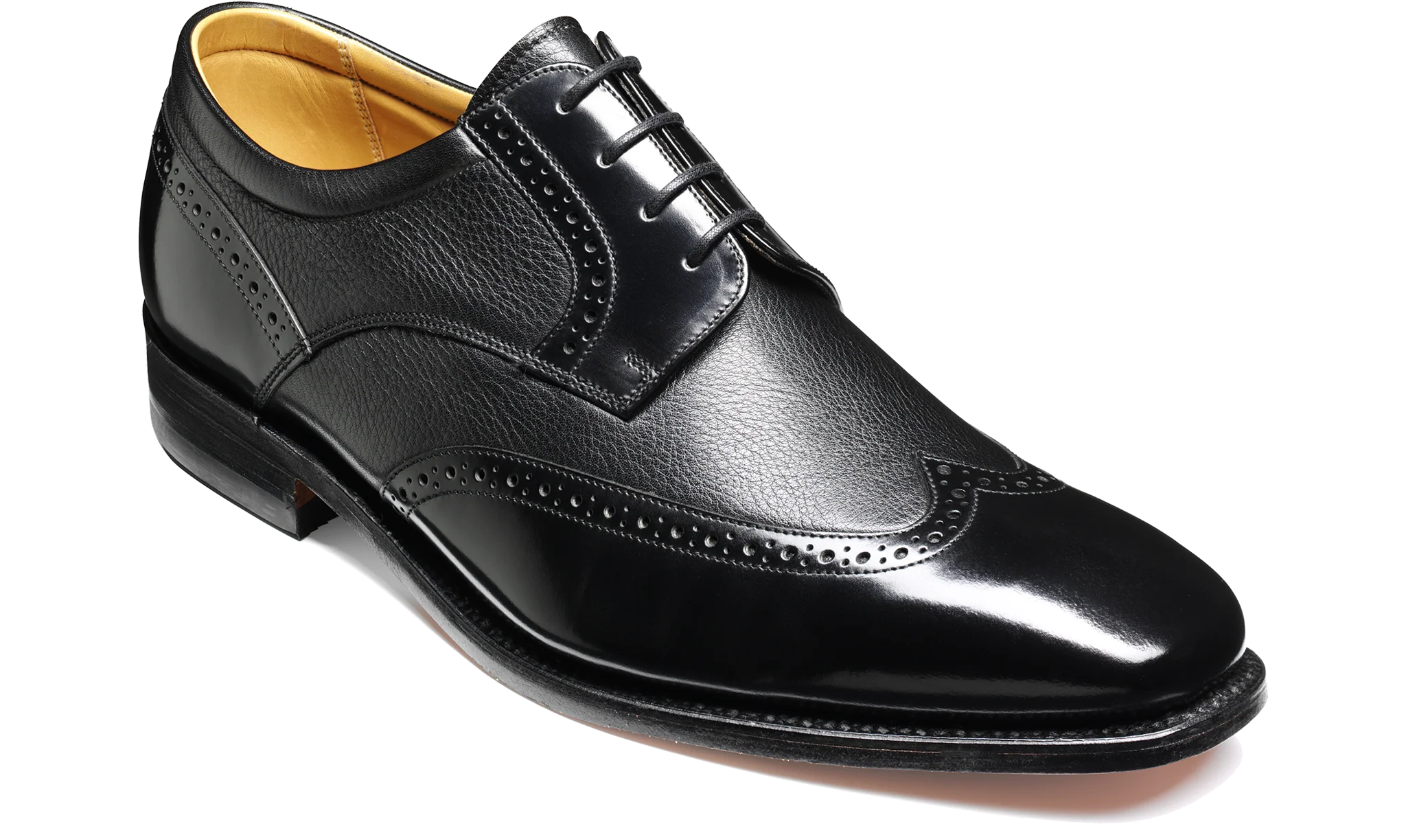 Andrew - Black Softie Hi-Shine