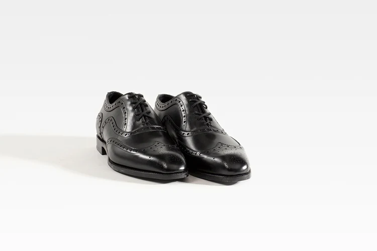 Archdale Wingtip (E) - Black Calf