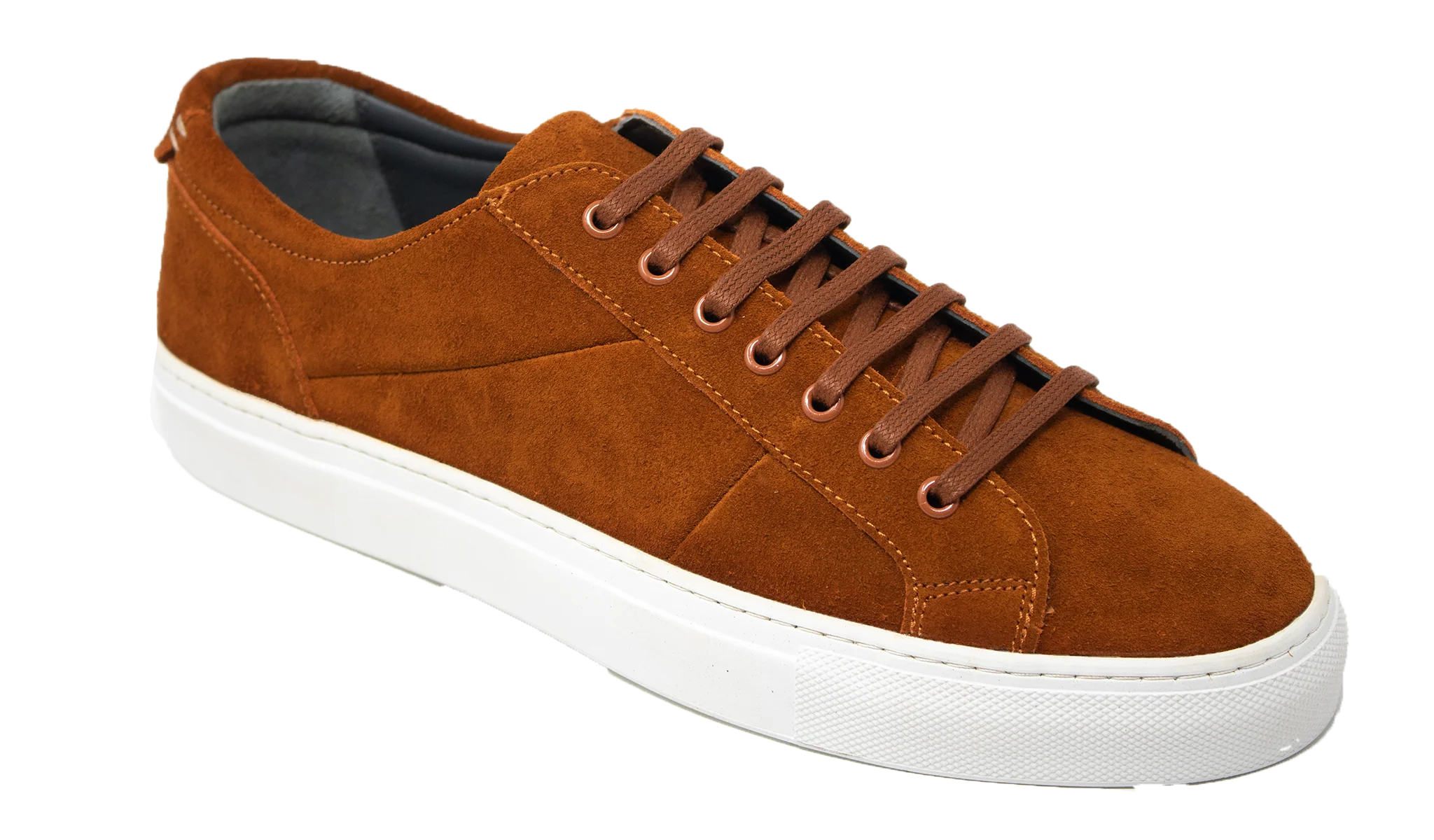 Archie - Copper Orange Suede