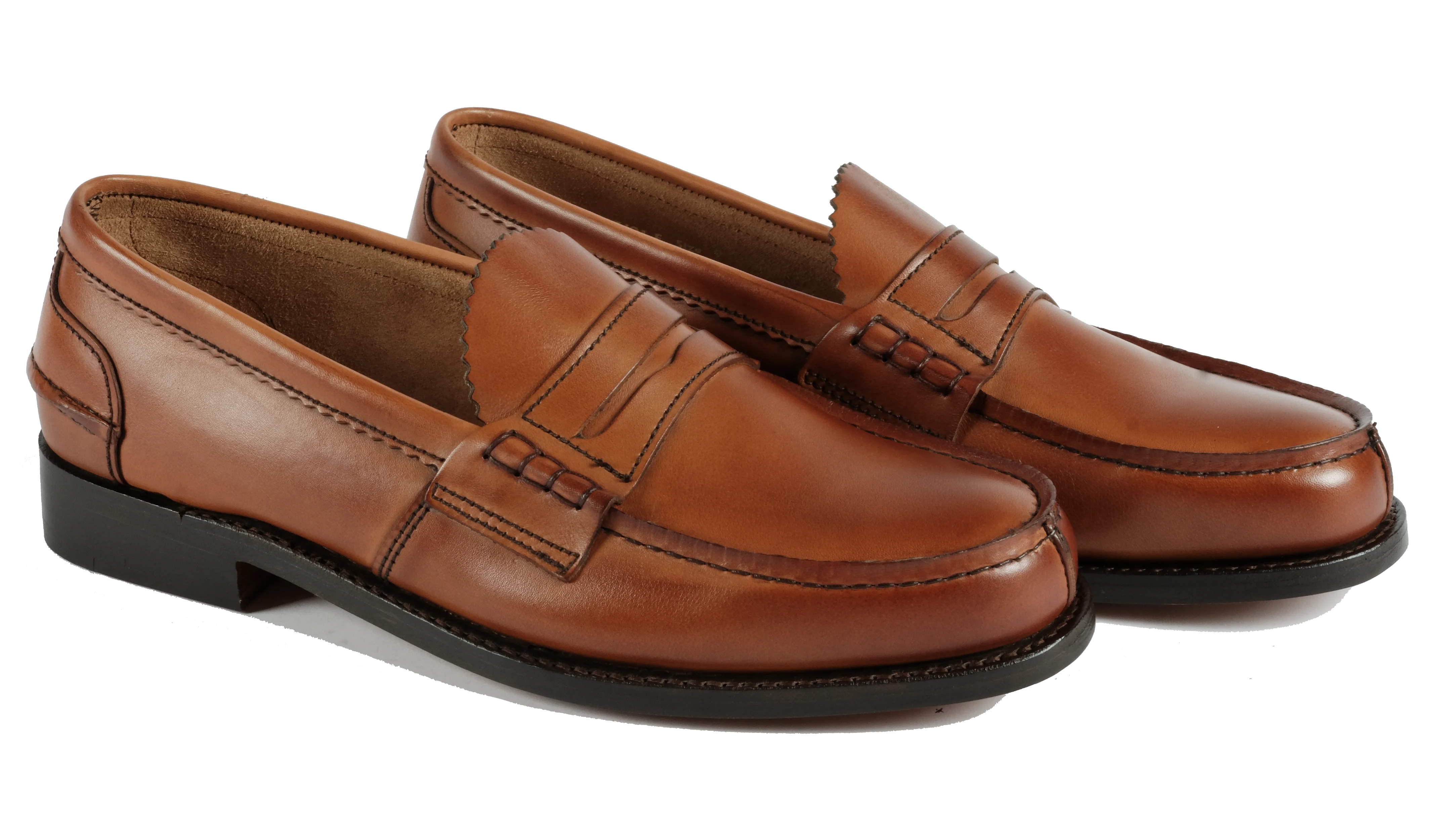 Arran 1407/01 - Chestnut Burnished Calf - Image 2
