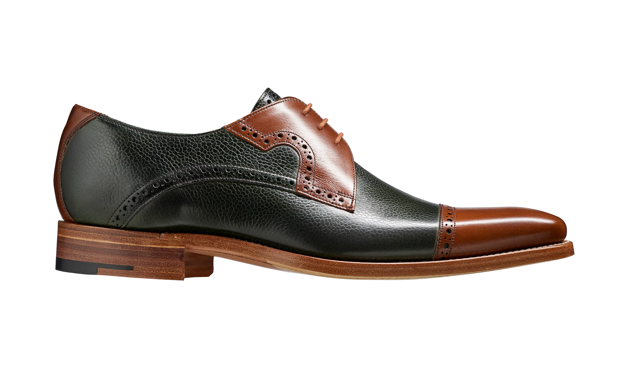 Ashton - Green Grain / Walnut Calf - Image 2