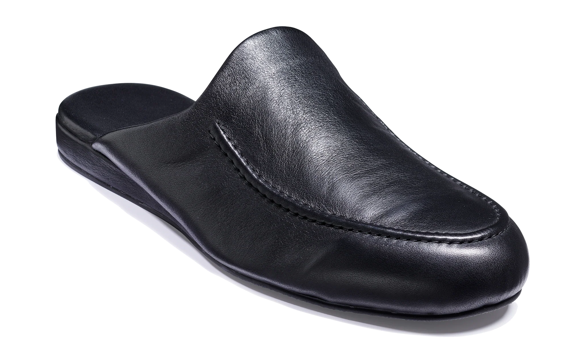 Birch - Black Leather