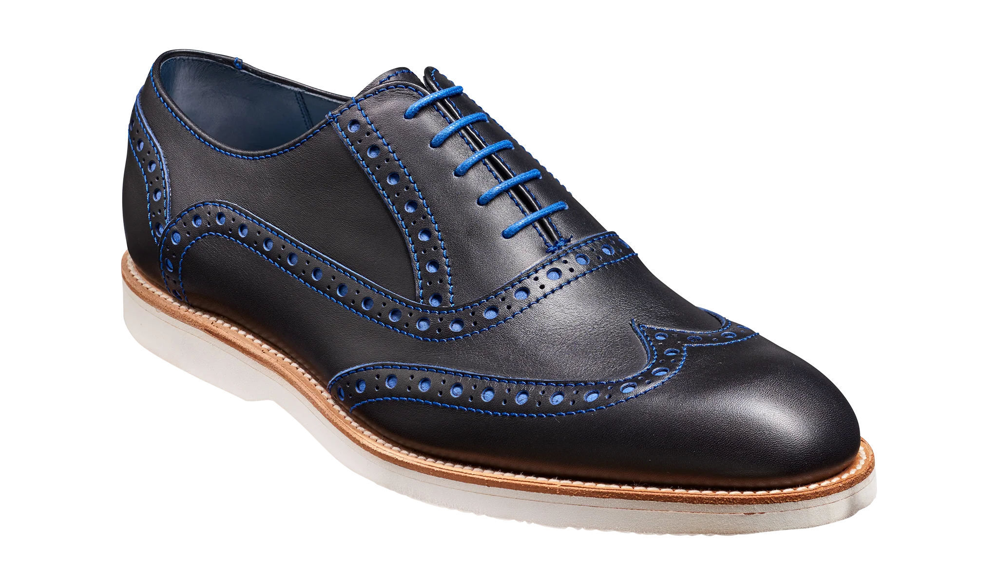 Avenger - Navy / Electric Blue Calf