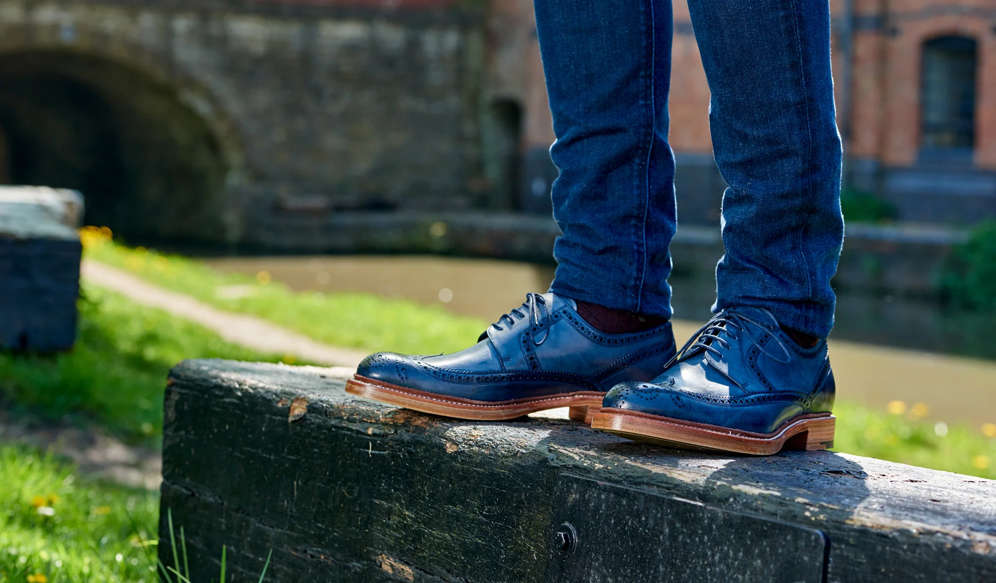 Bailey - Navy Hand Painted - Image 5