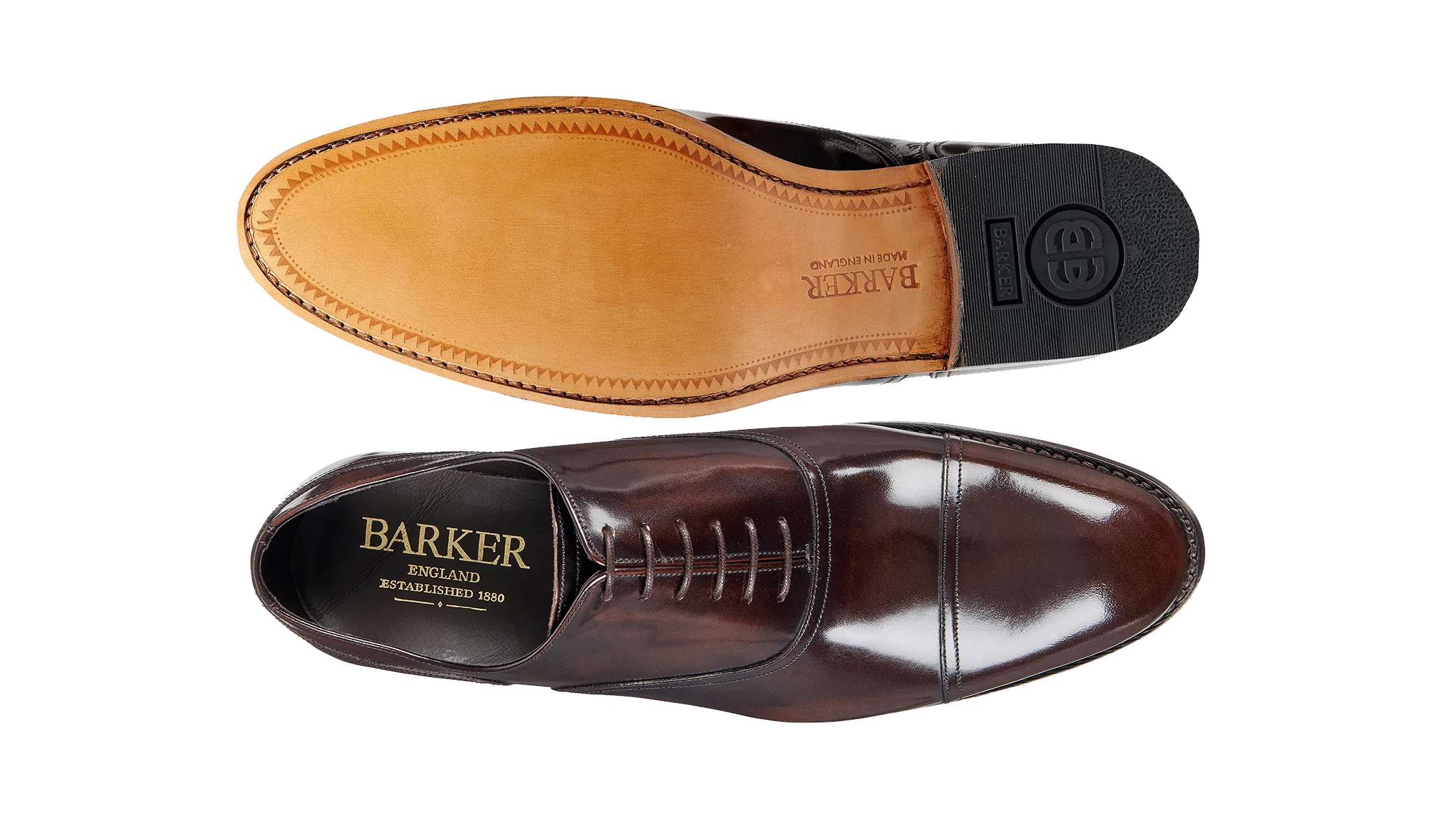 Bates - Dark Brown Hi Shine - Image 4