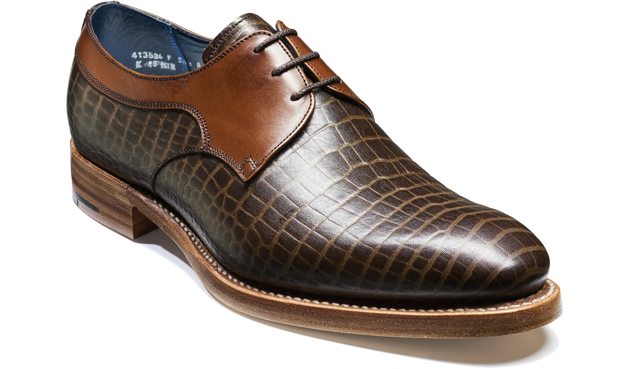 Benedict - Brown Croc Calf