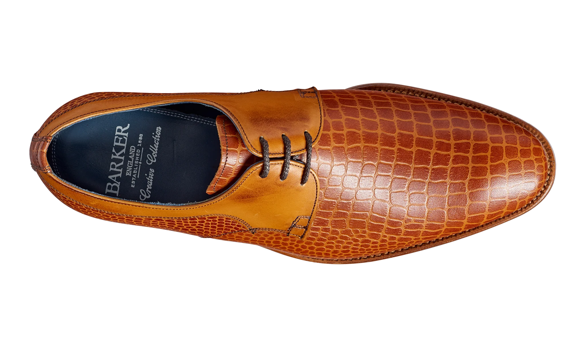Benedict - Chestnut Croc Calf - Image 3