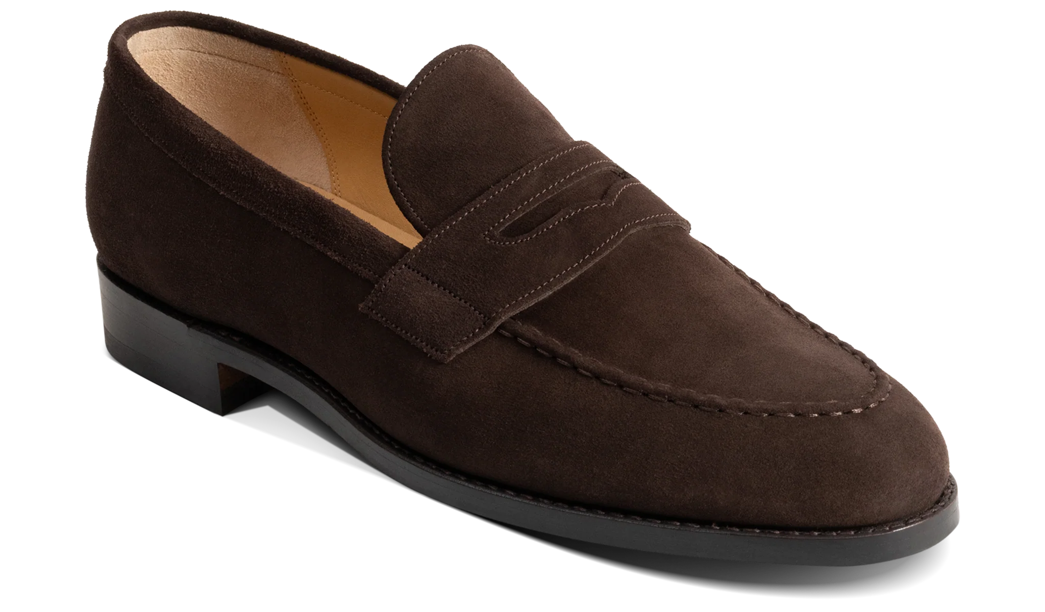 Braunton - Dark Brown Suede