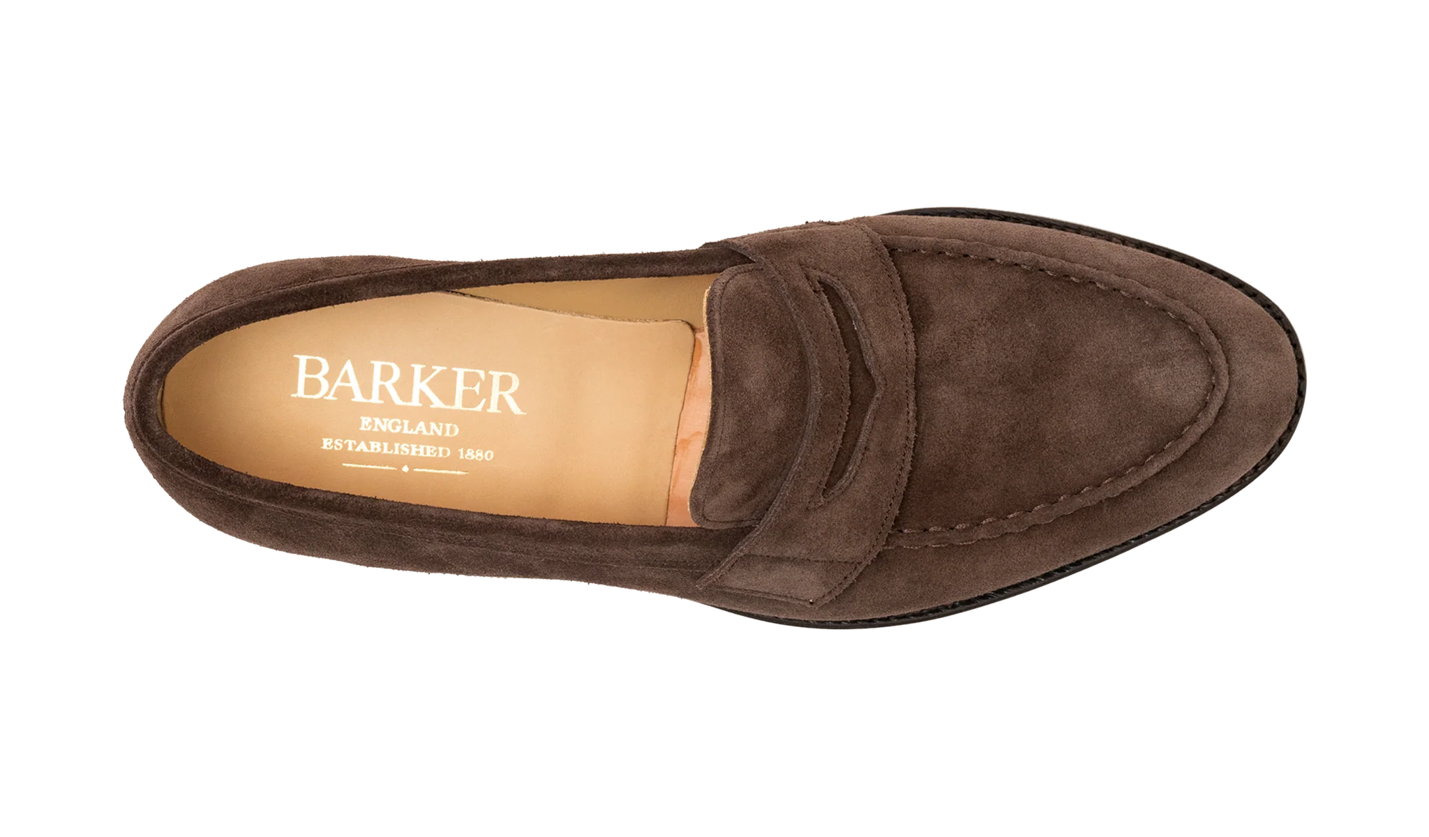 Braunton - Dark Brown Suede - Image 3