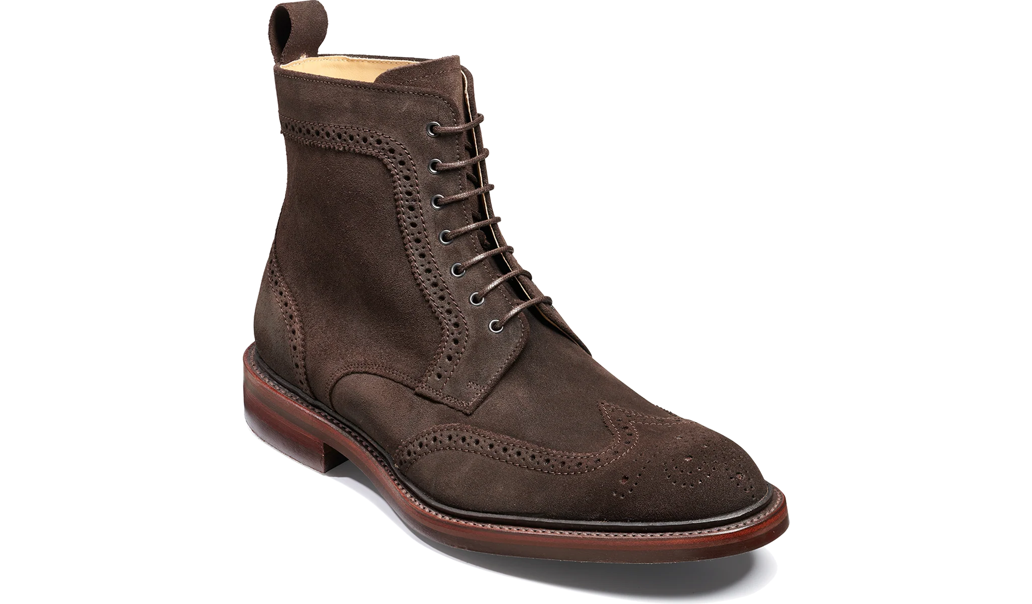 Calder - Chocolate Burnish Suede