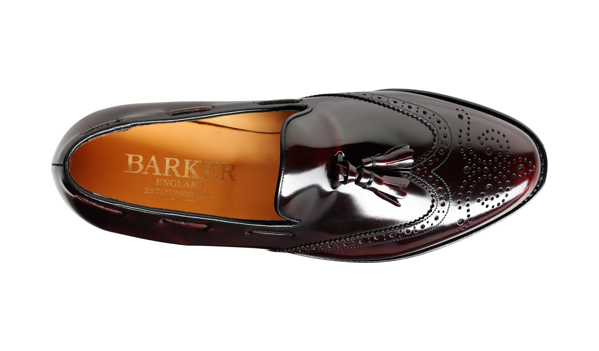 Clive - Burgundy Hi-Shine - Image 3