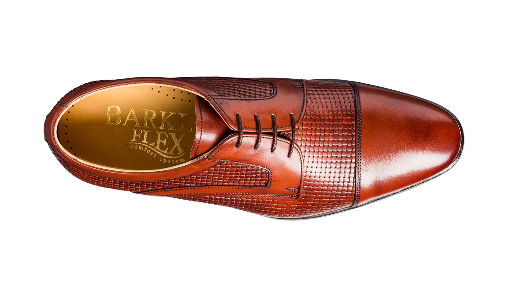 Deene - Rosewood Calf Weave - Image 3