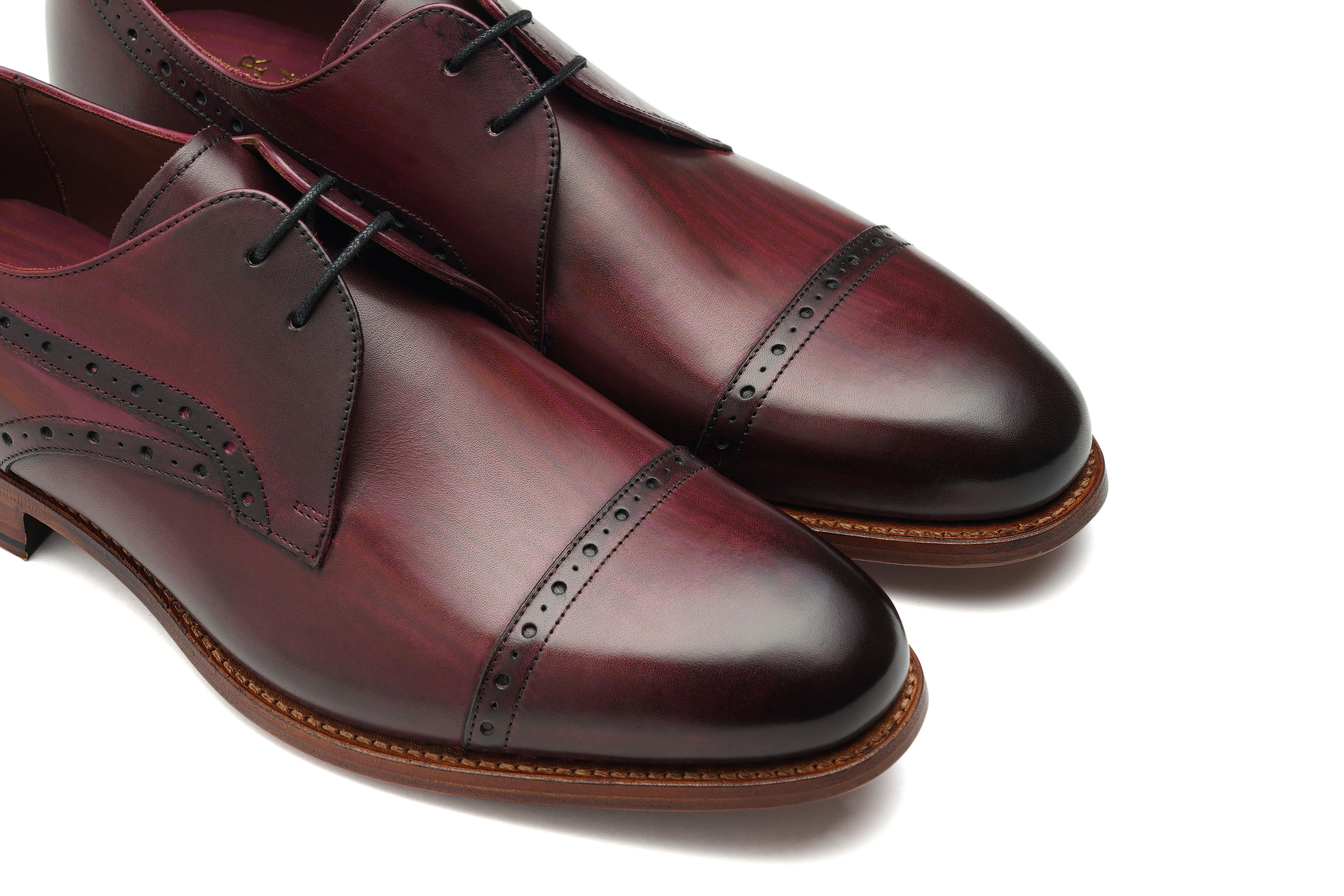 Ealing - Hand Brushed Burgundy - Image 2