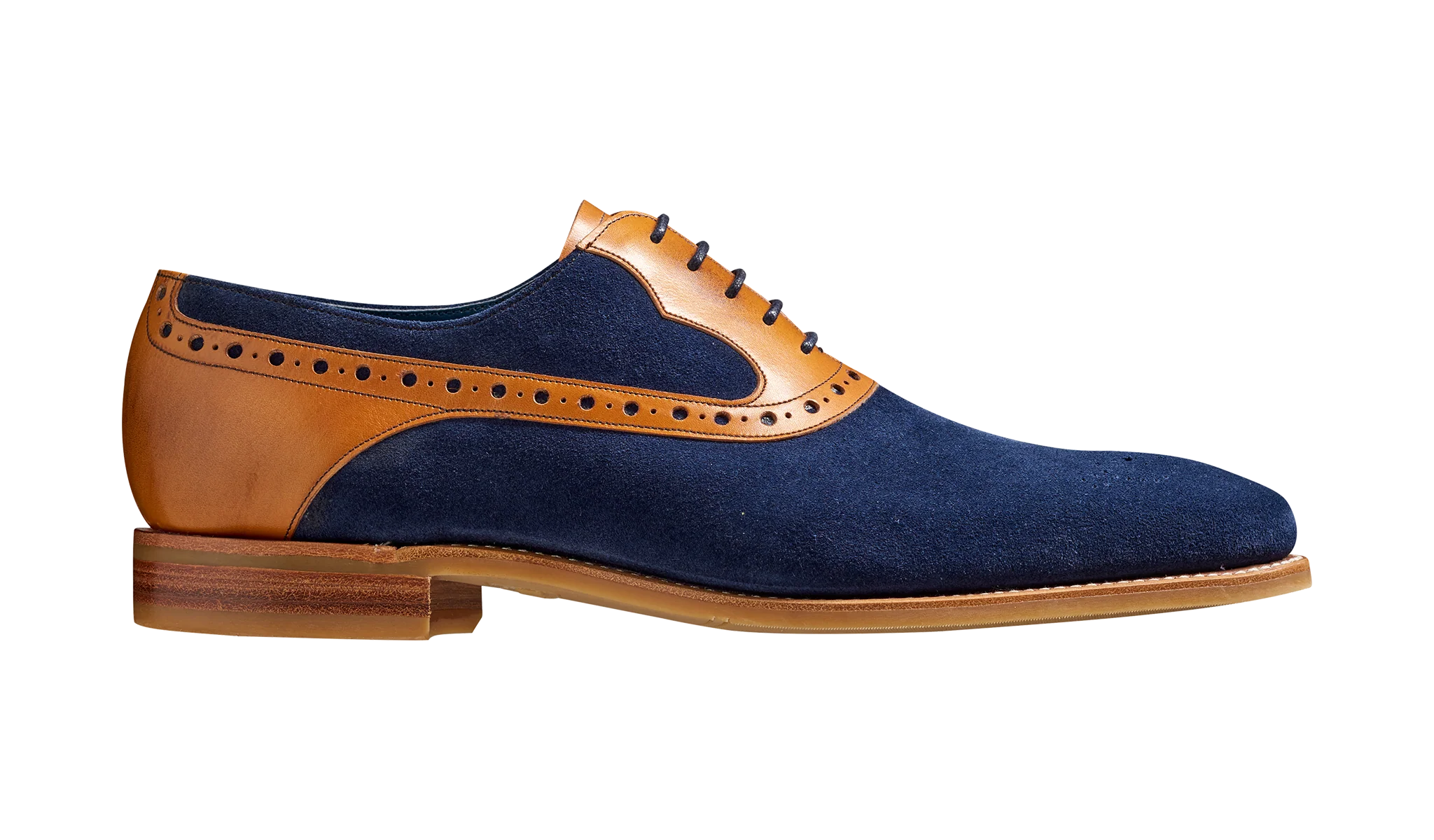 Elliot - Navy Suede / Cedar Calf - Image 2