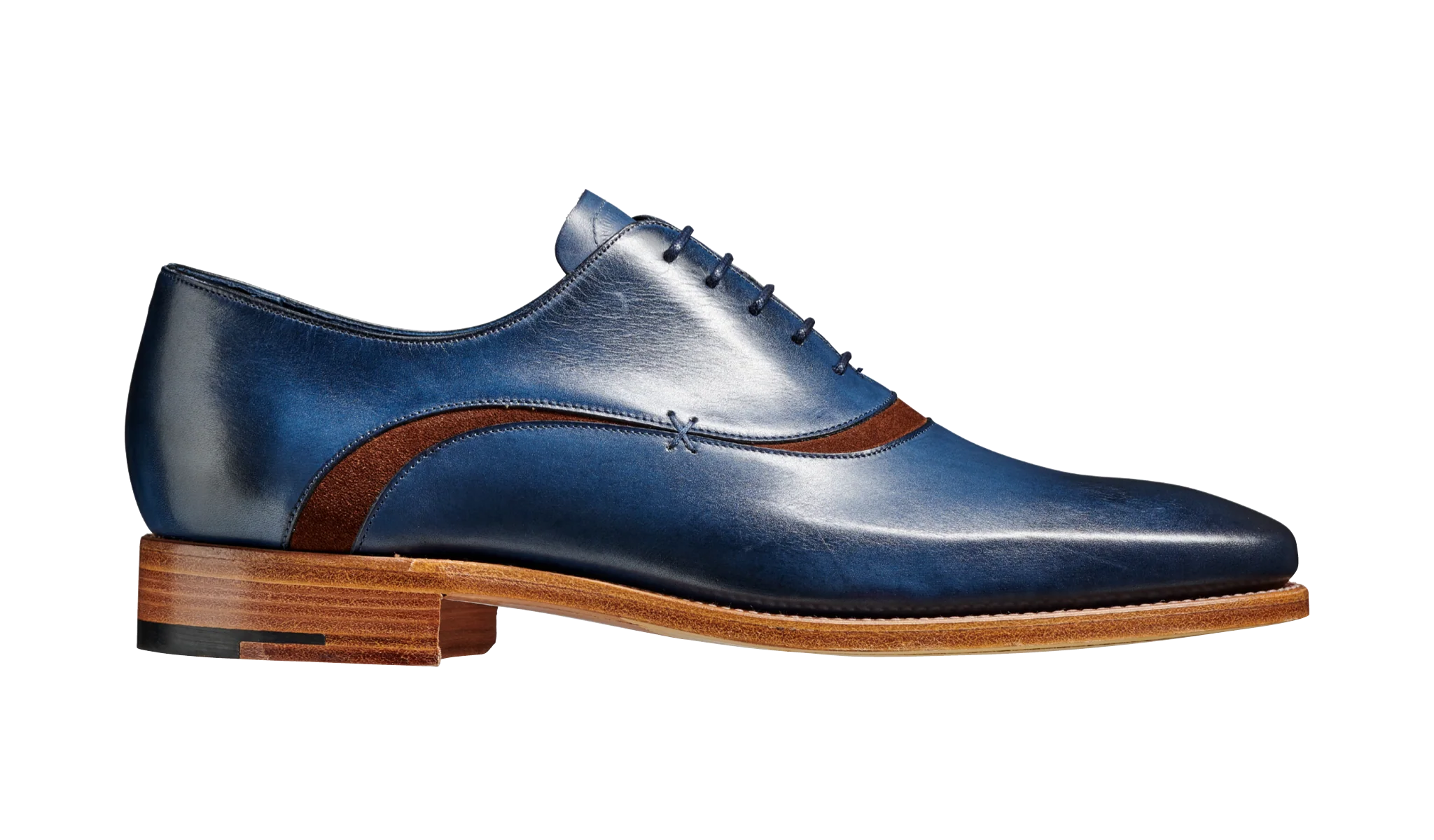 Emerson - Navy Handpainted Polo Suede - Image 2