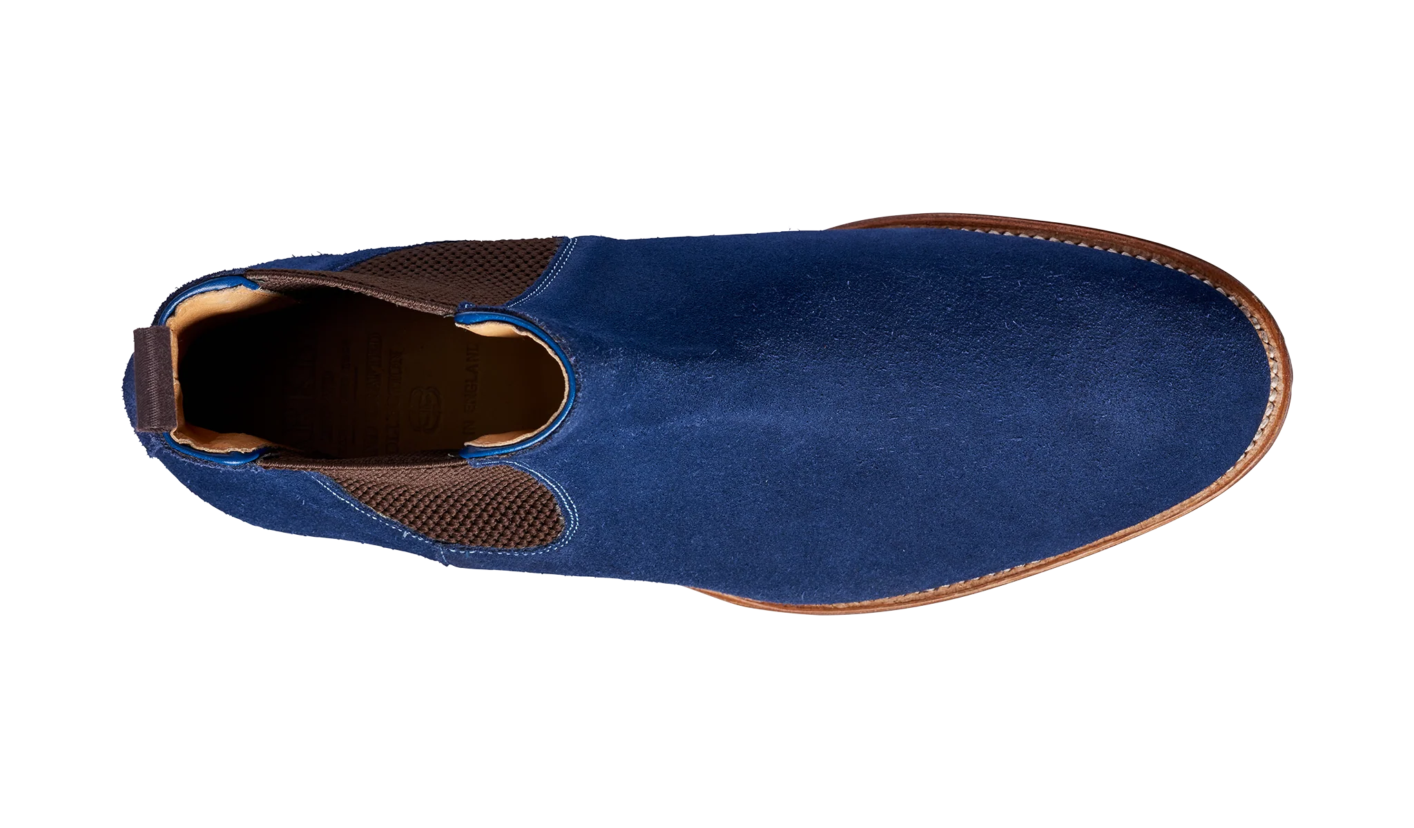 Fletton - Navy Suede - Image 3