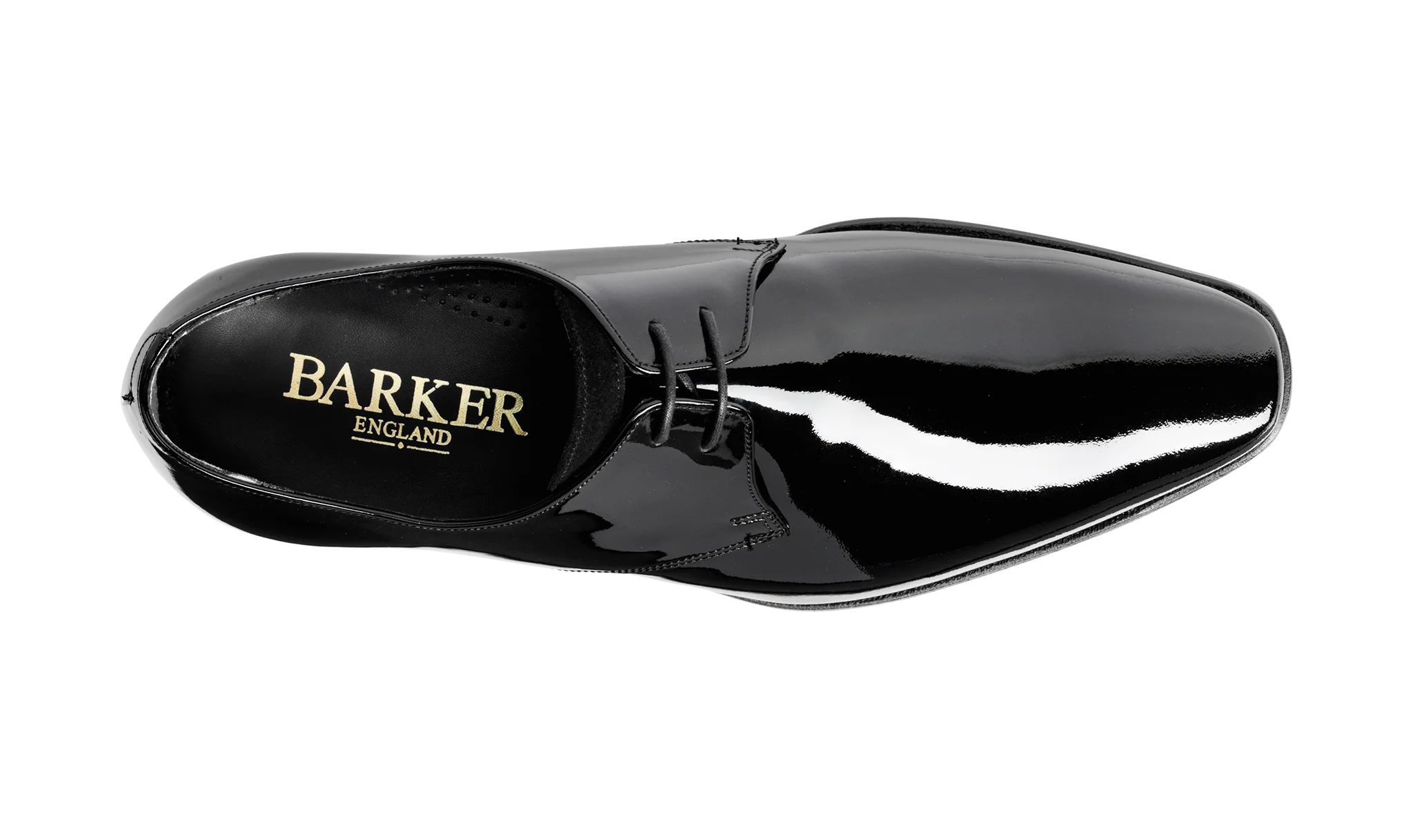 Goldington - Black Patent / Suede - Image 3