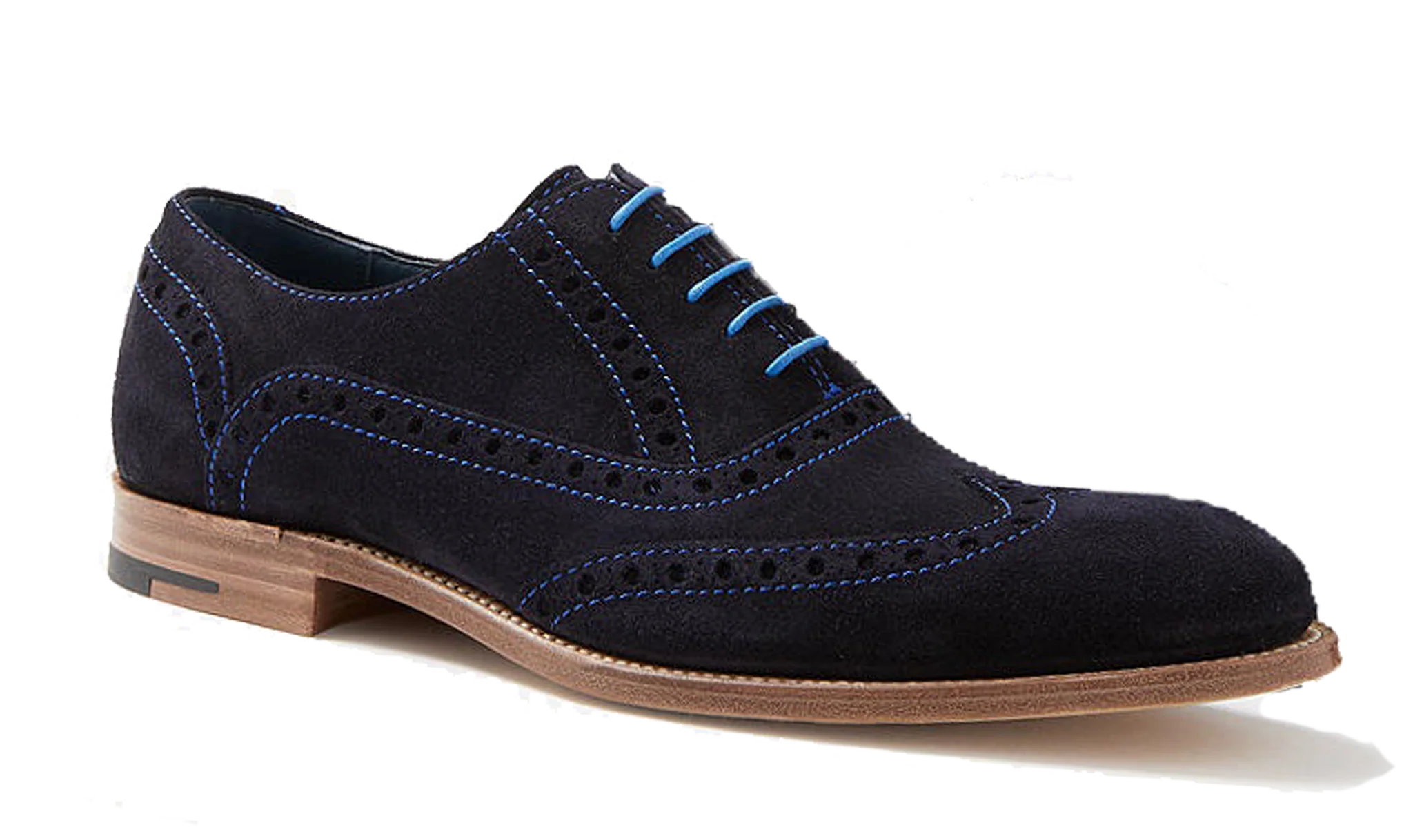Grant - Air Force Blue Suede
