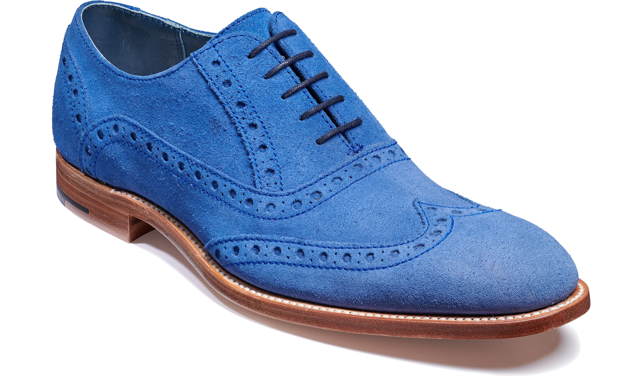 Grant - Sky Blue Suede