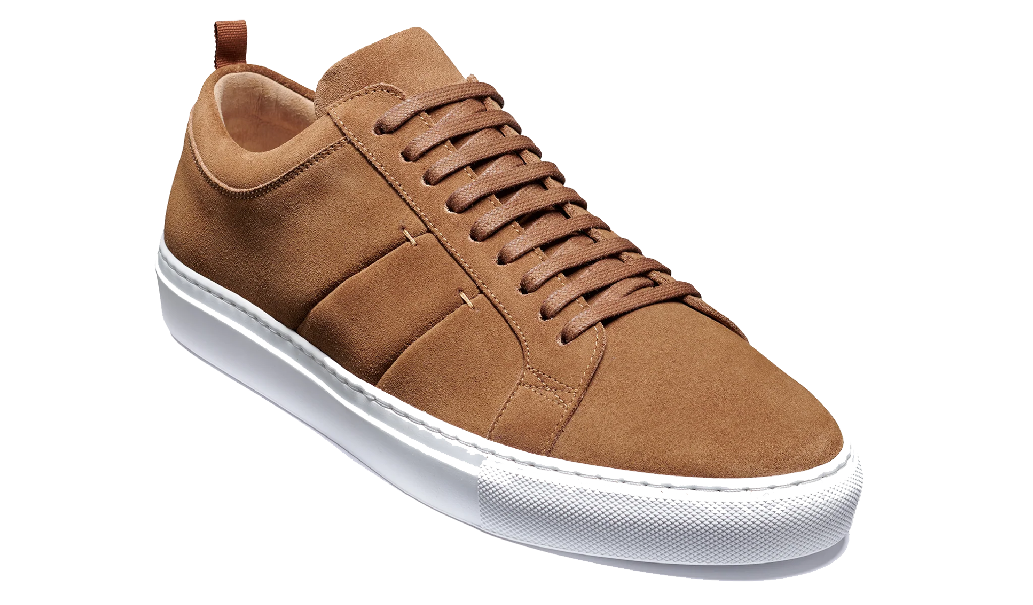Greg - Brown Suede White Sole