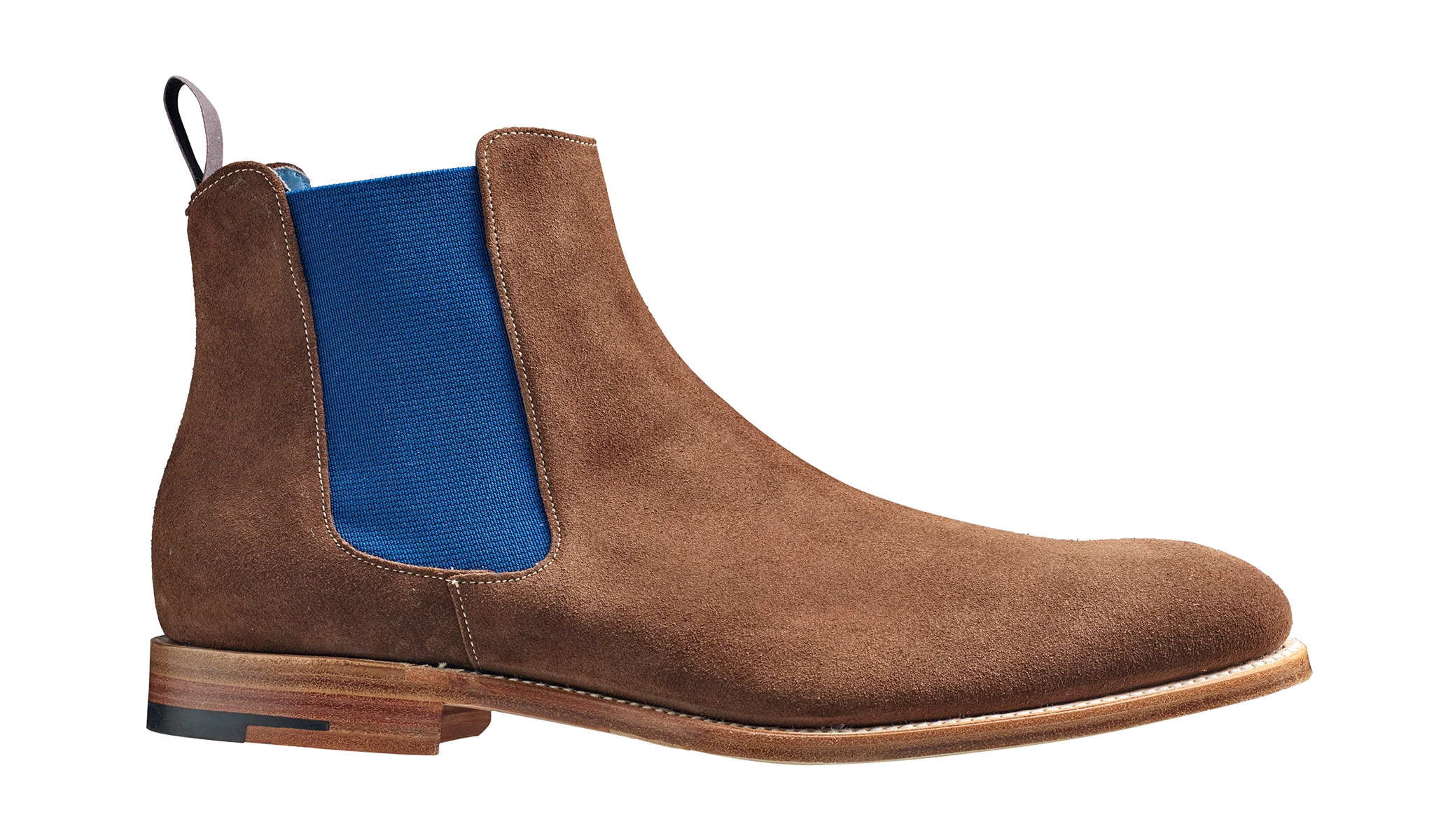 Hopper - Castagnia Suede / Navy Elastic - Image 2