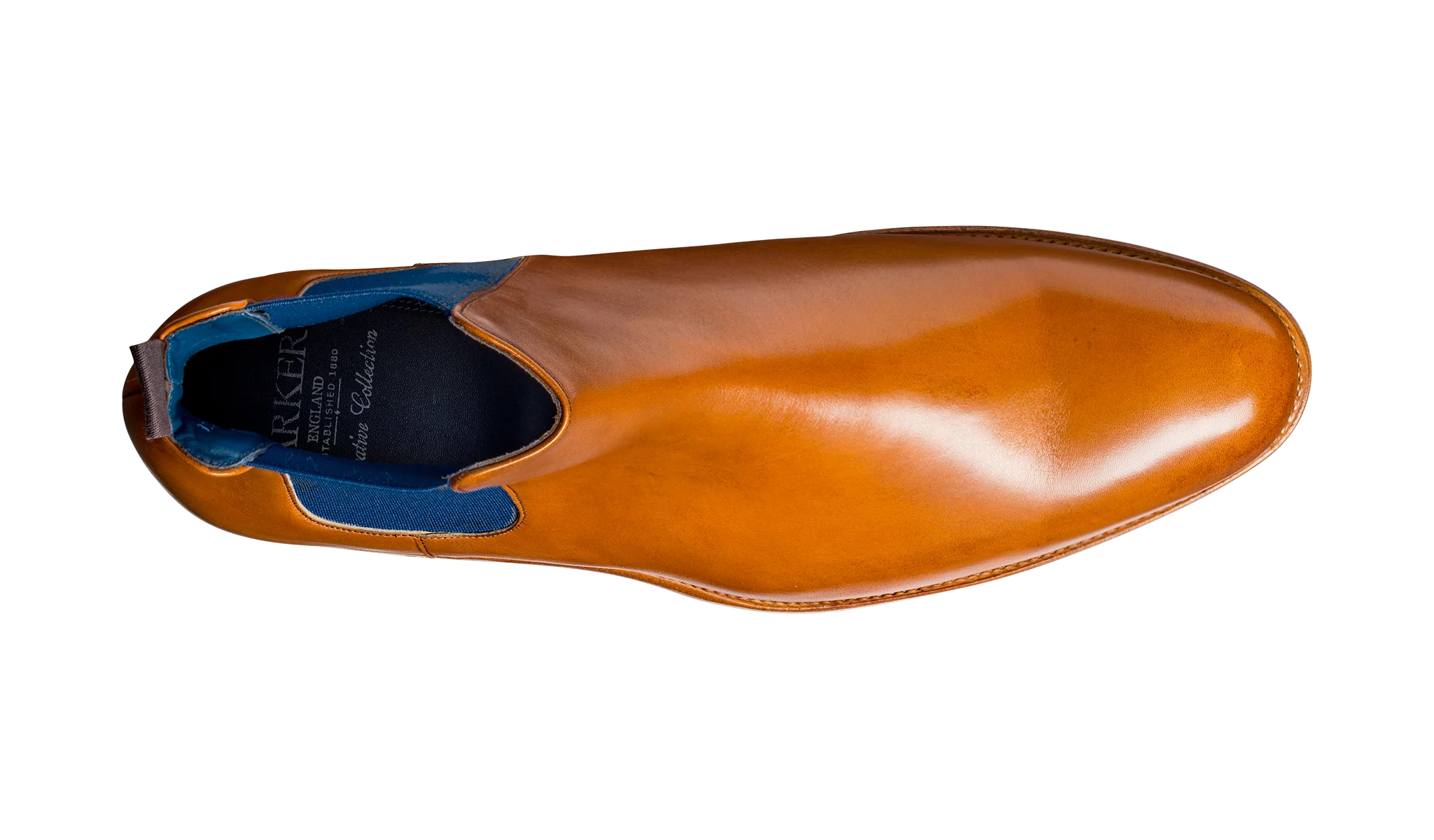 Hopper - Cedar Calf / Navy Elastic - Image 3