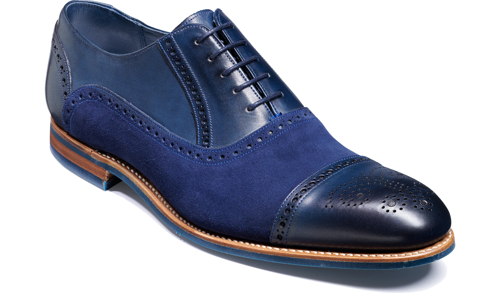 Jax - Navy Stain / Navy Suede