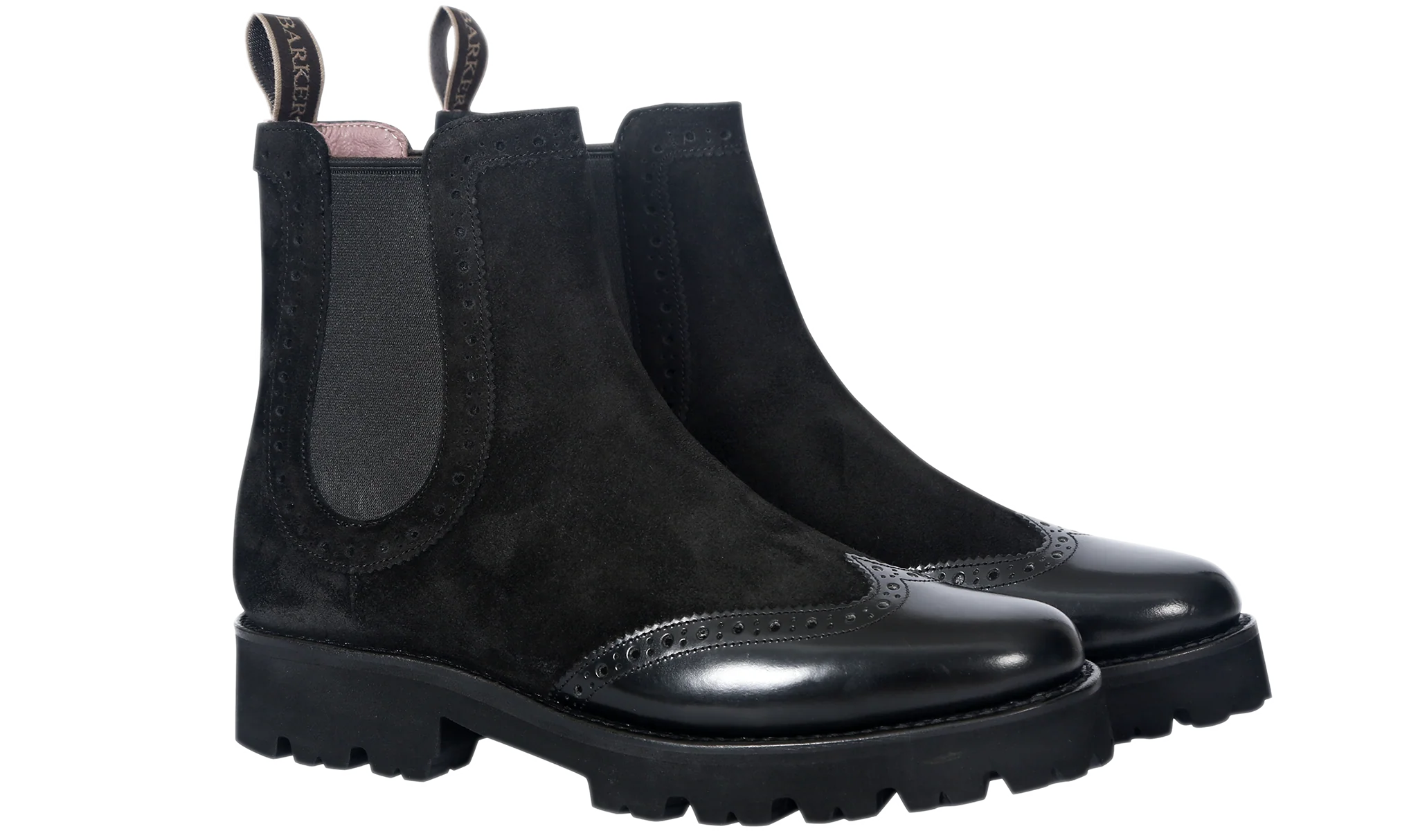 Jessie - Black Suede / Black Polish Wing - Image 3