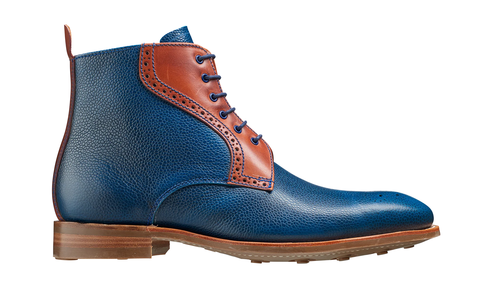 Jude - Navy Grain / Rosewood Calf - Image 2