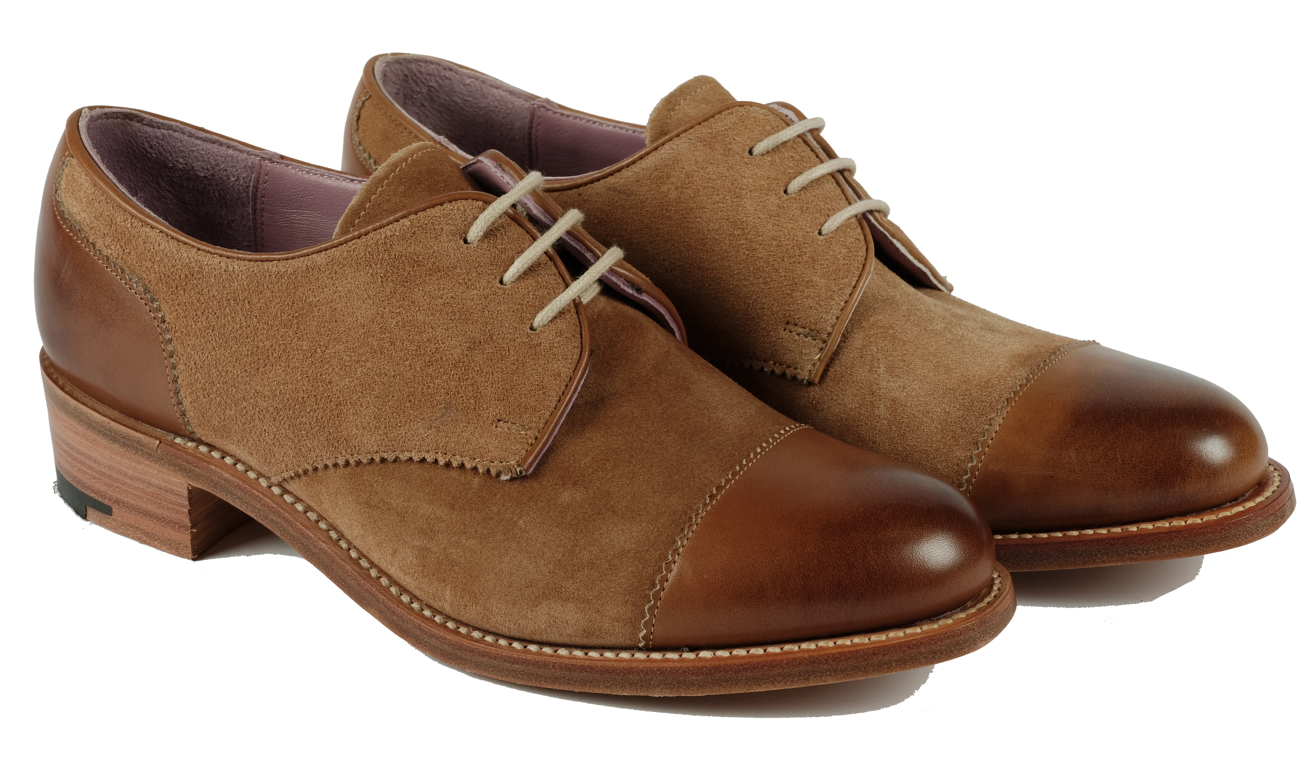 Kate - Brown Calf/Snuff Suede
