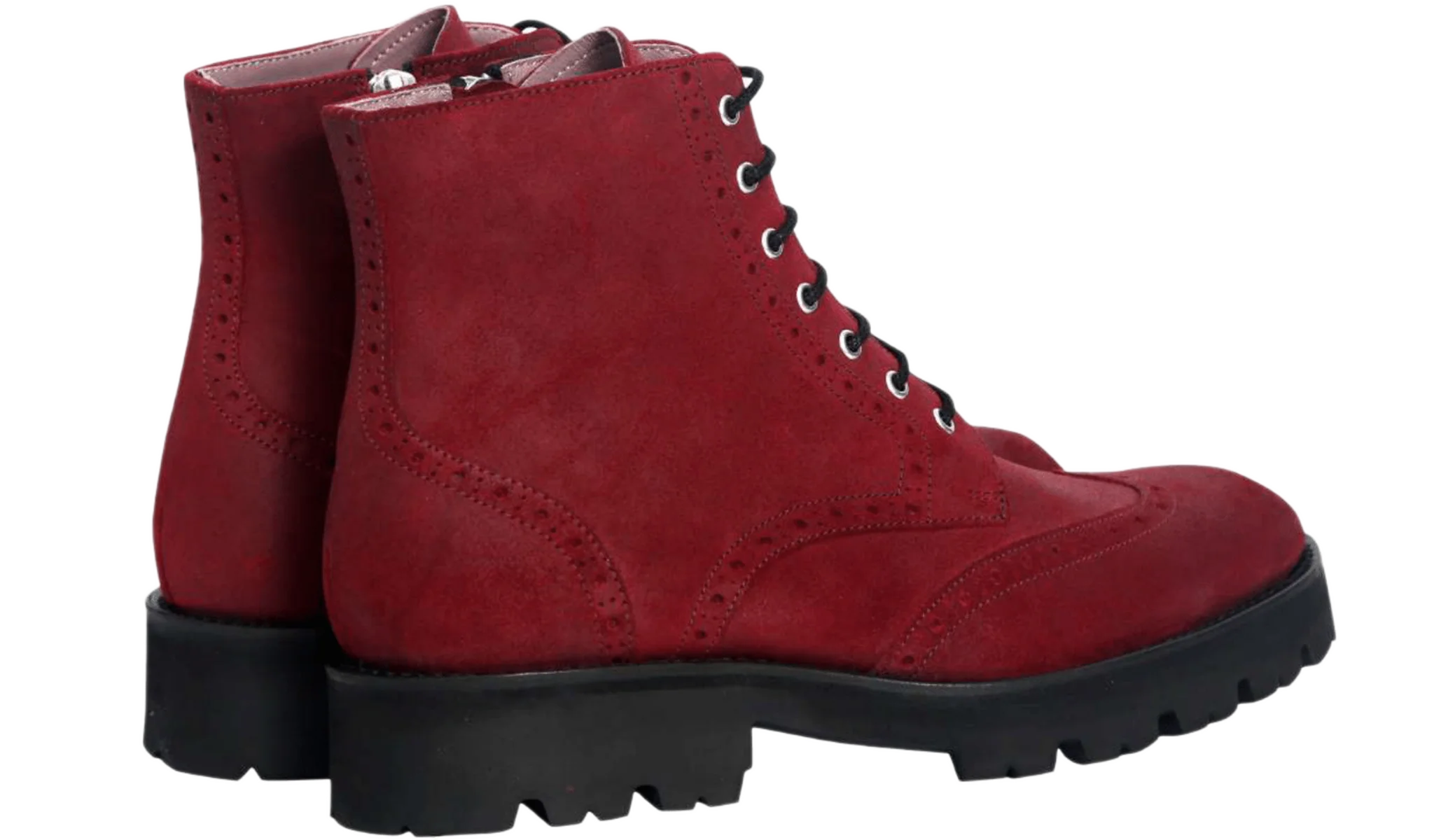 Kelsey - Burgundy Waxy Suede - Image 4
