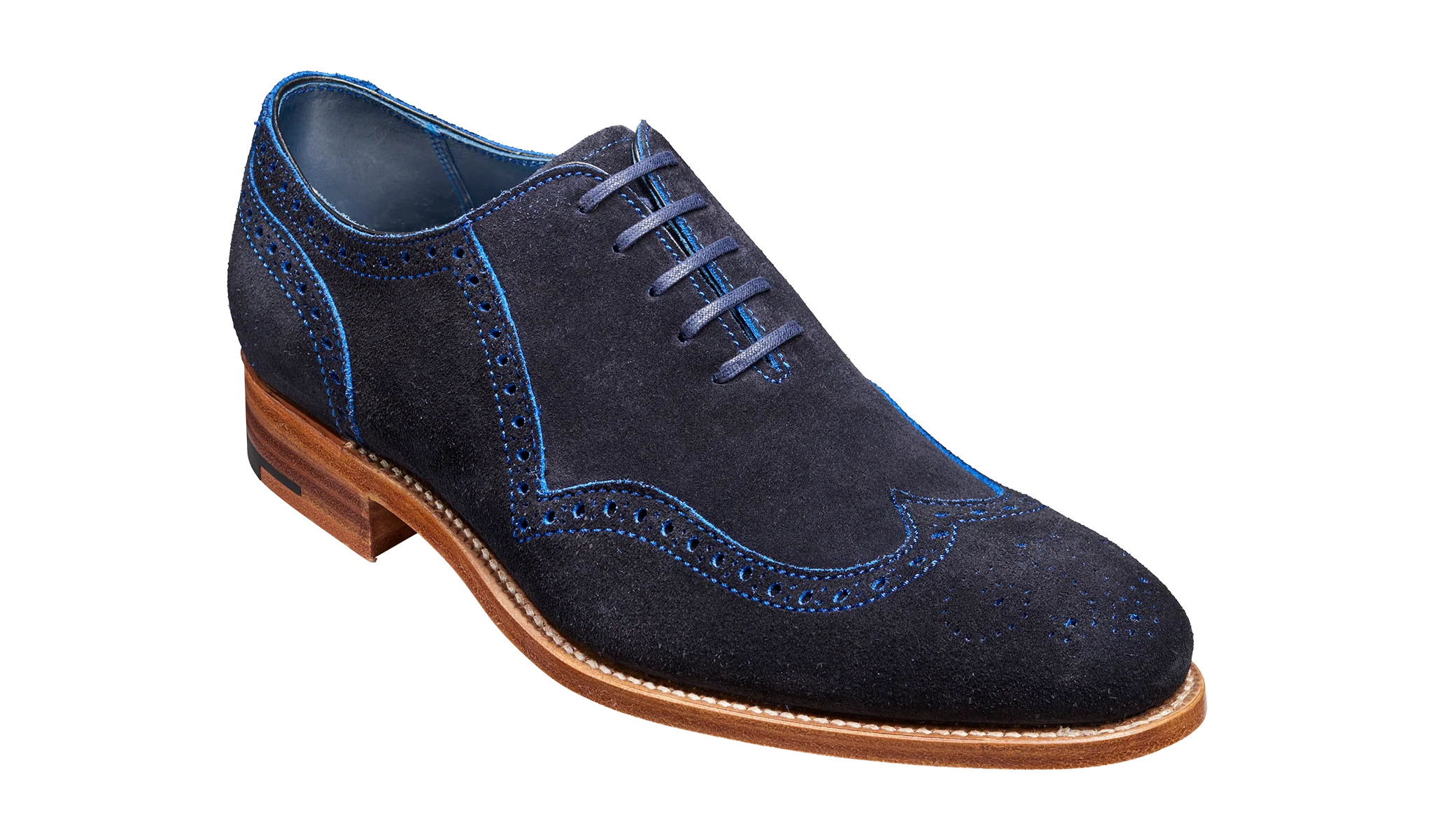 Lazarus - Navy / Blue Cut Through Suede
