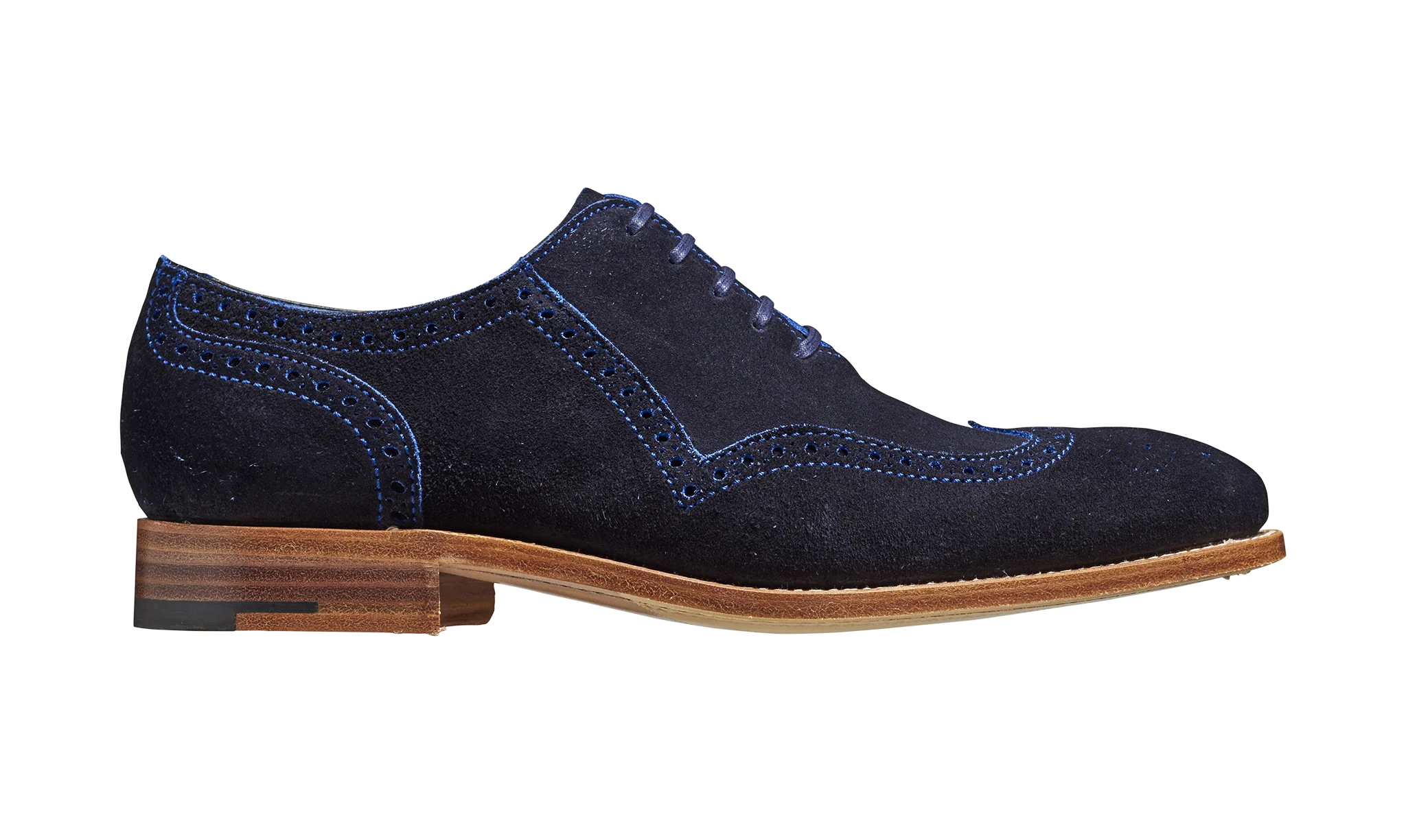 Lazarus - Navy / Blue Cut Through Suede - Image 2