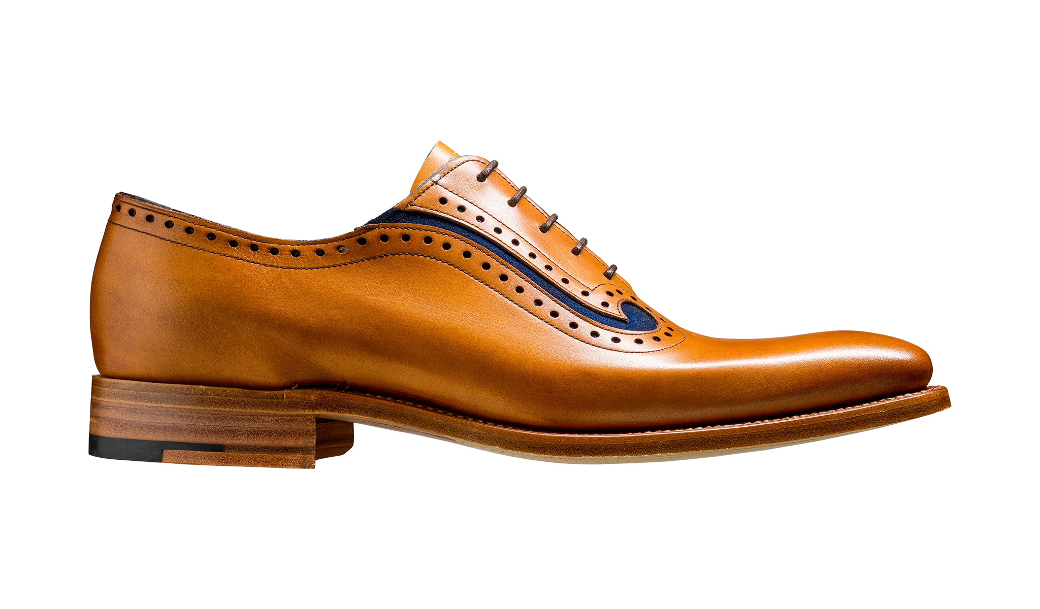 Lucas - Cedar Calf Navy Suede - Image 2