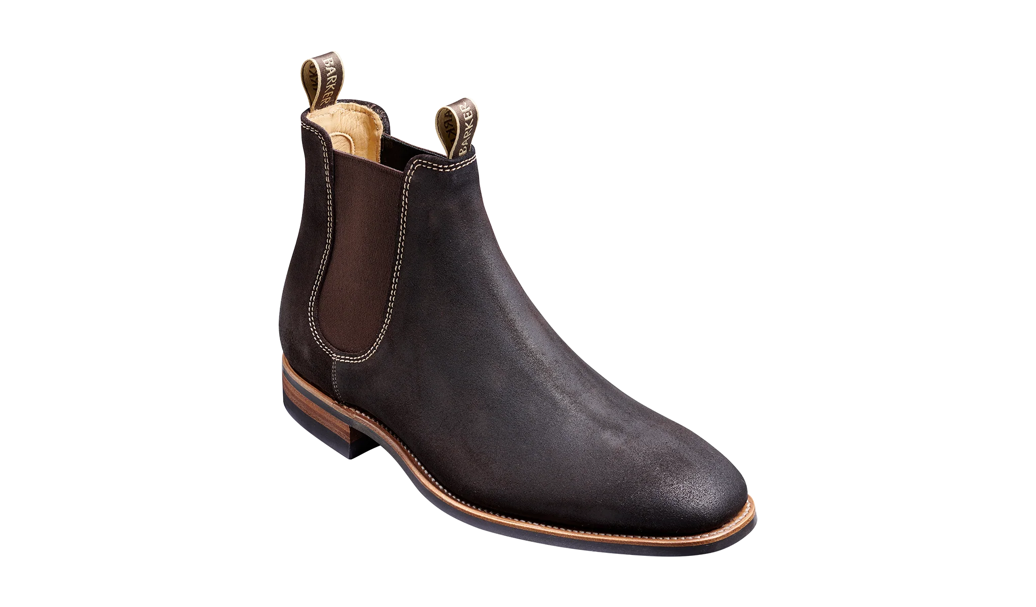 Mansfield - Choc Burnish Suede