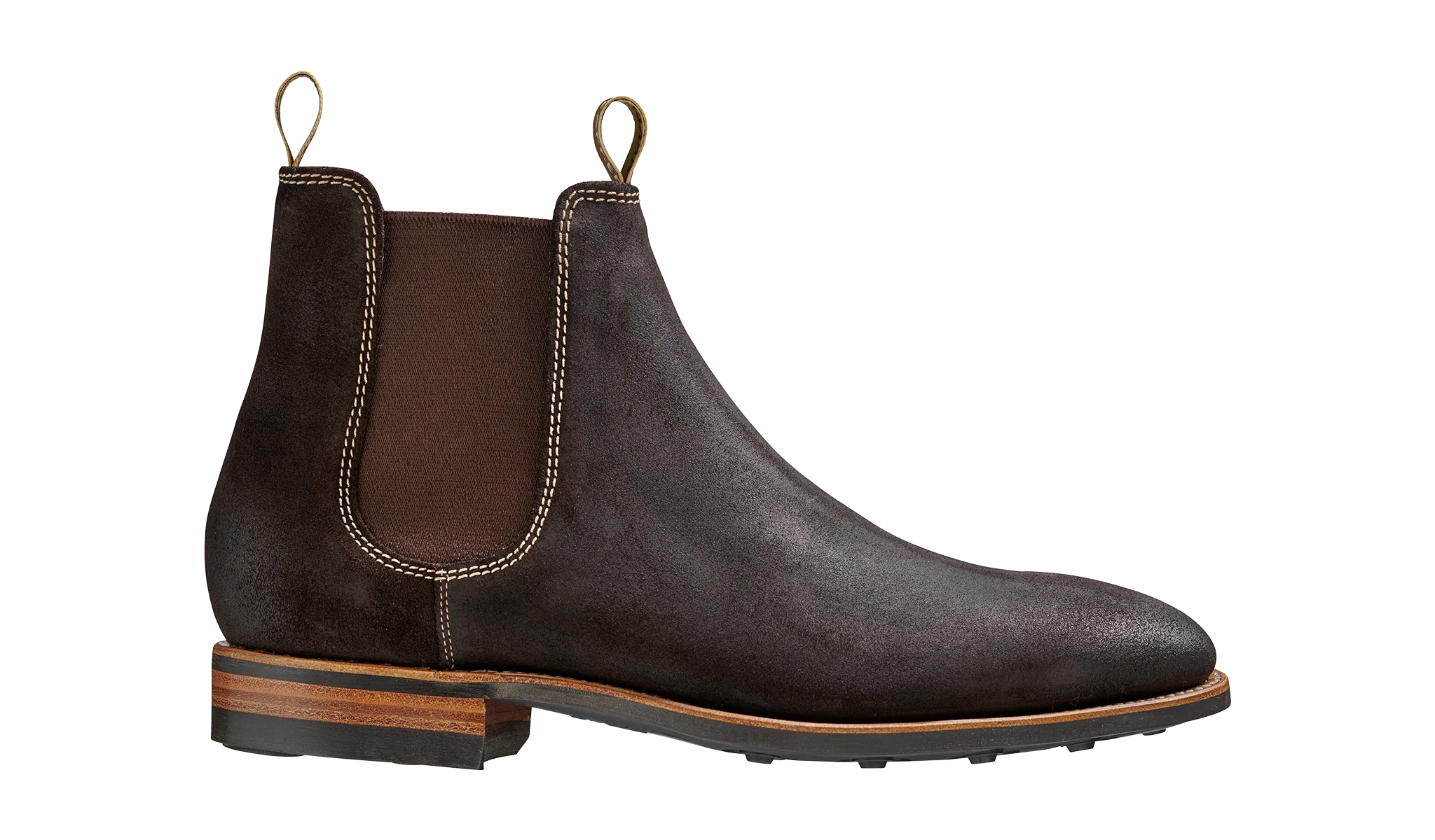 Mansfield - Choc Burnish Suede - Image 2