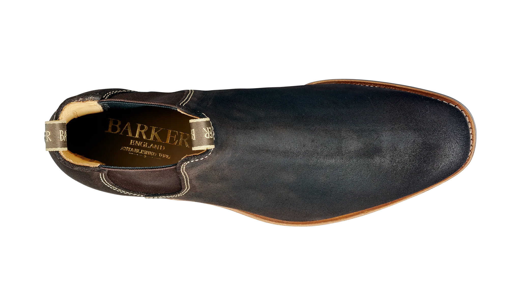 Mansfield - Choc Burnish Suede - Image 3