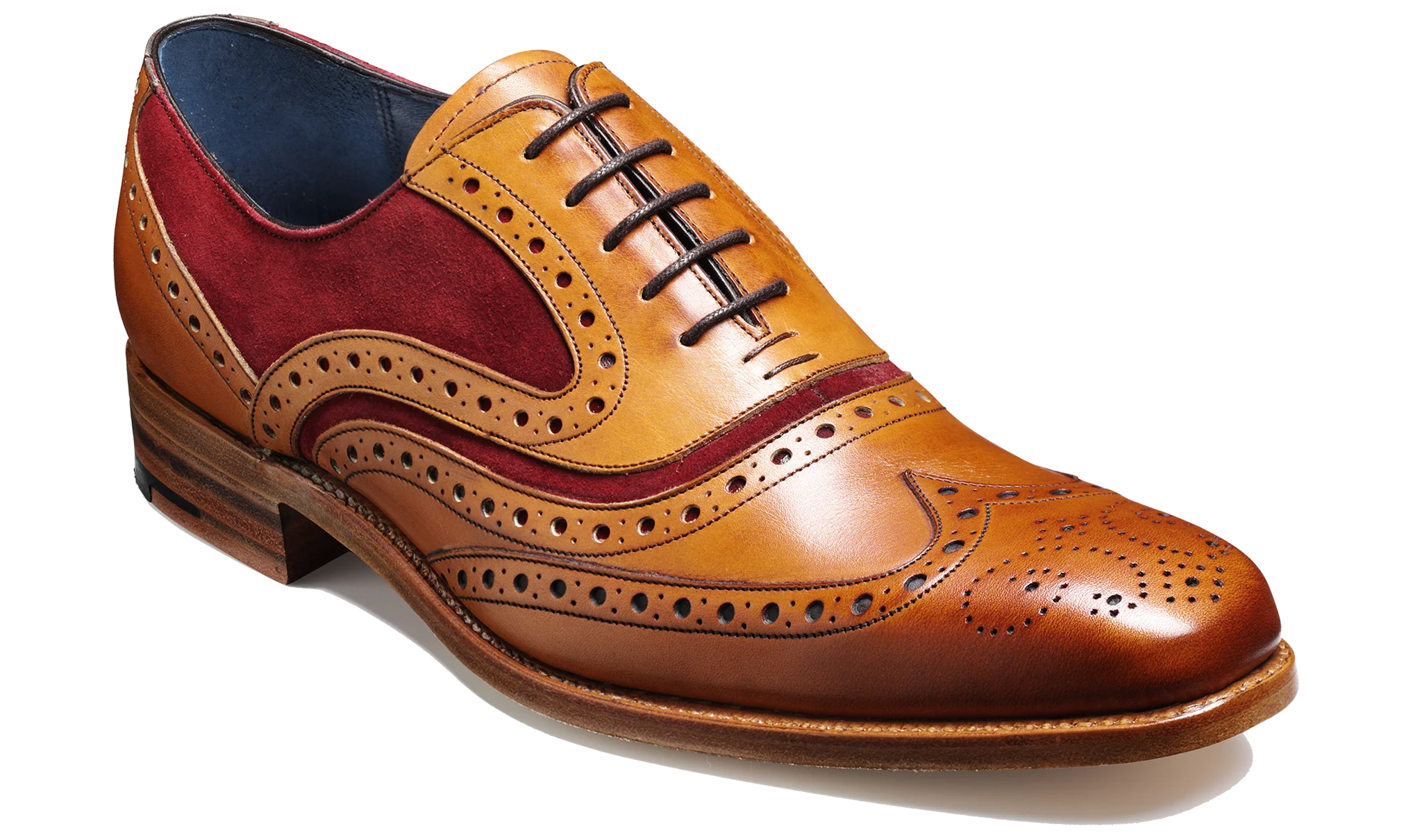 McClean - Cedar Calf / Burgundy Suede