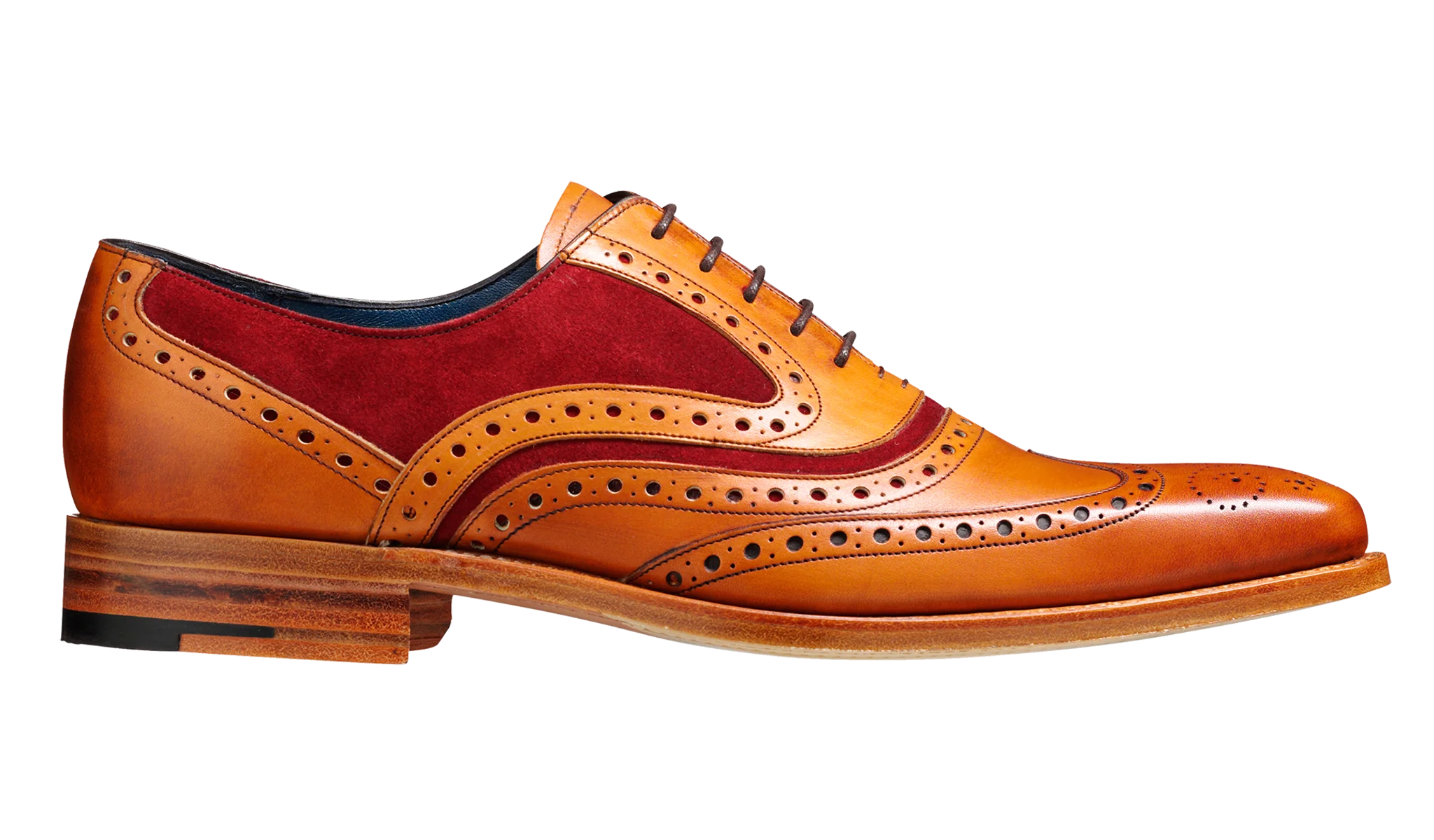 McClean - Cedar Calf / Burgundy Suede - Image 2