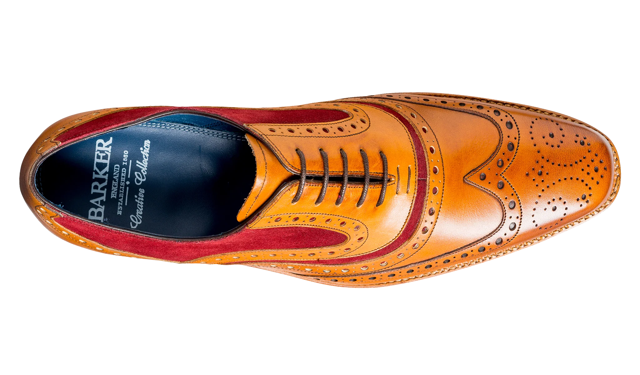 McClean - Cedar Calf / Burgundy Suede - Image 3