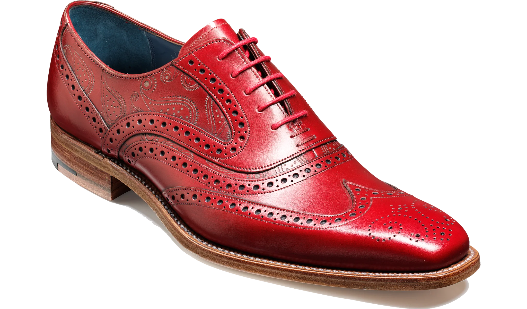 McClean - Red Calf / Laser Paisley