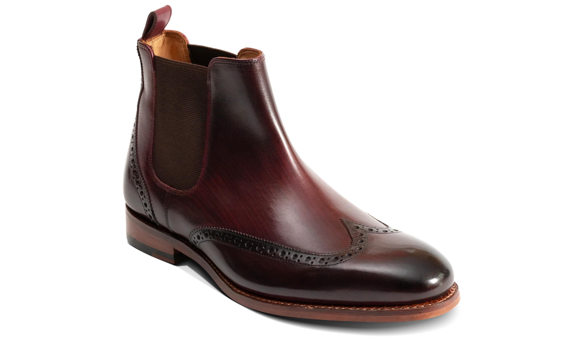 Mersey - Burgundy Hand Patina