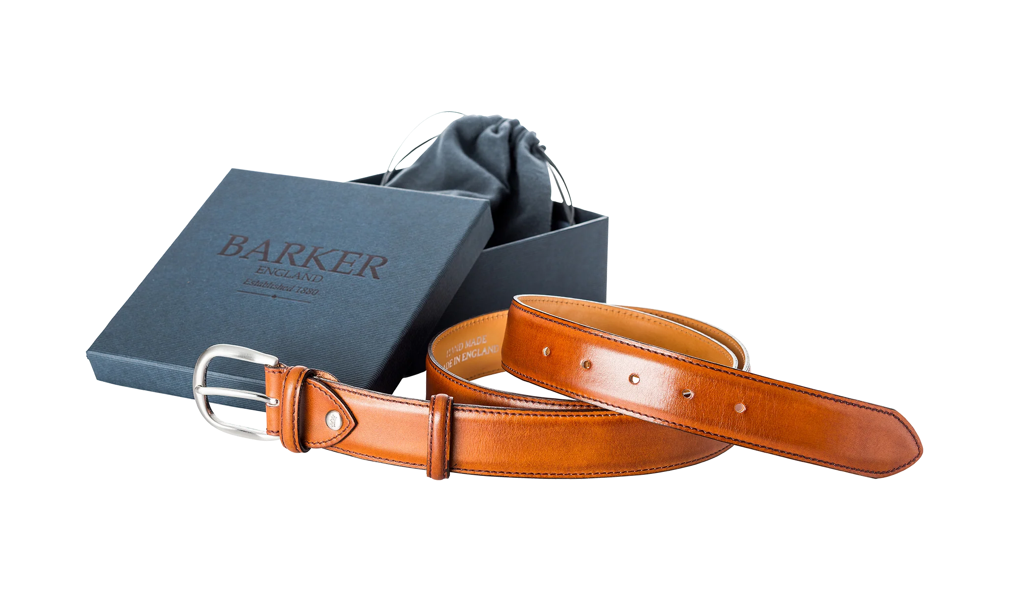 Plain Belt - Rosewood Calf