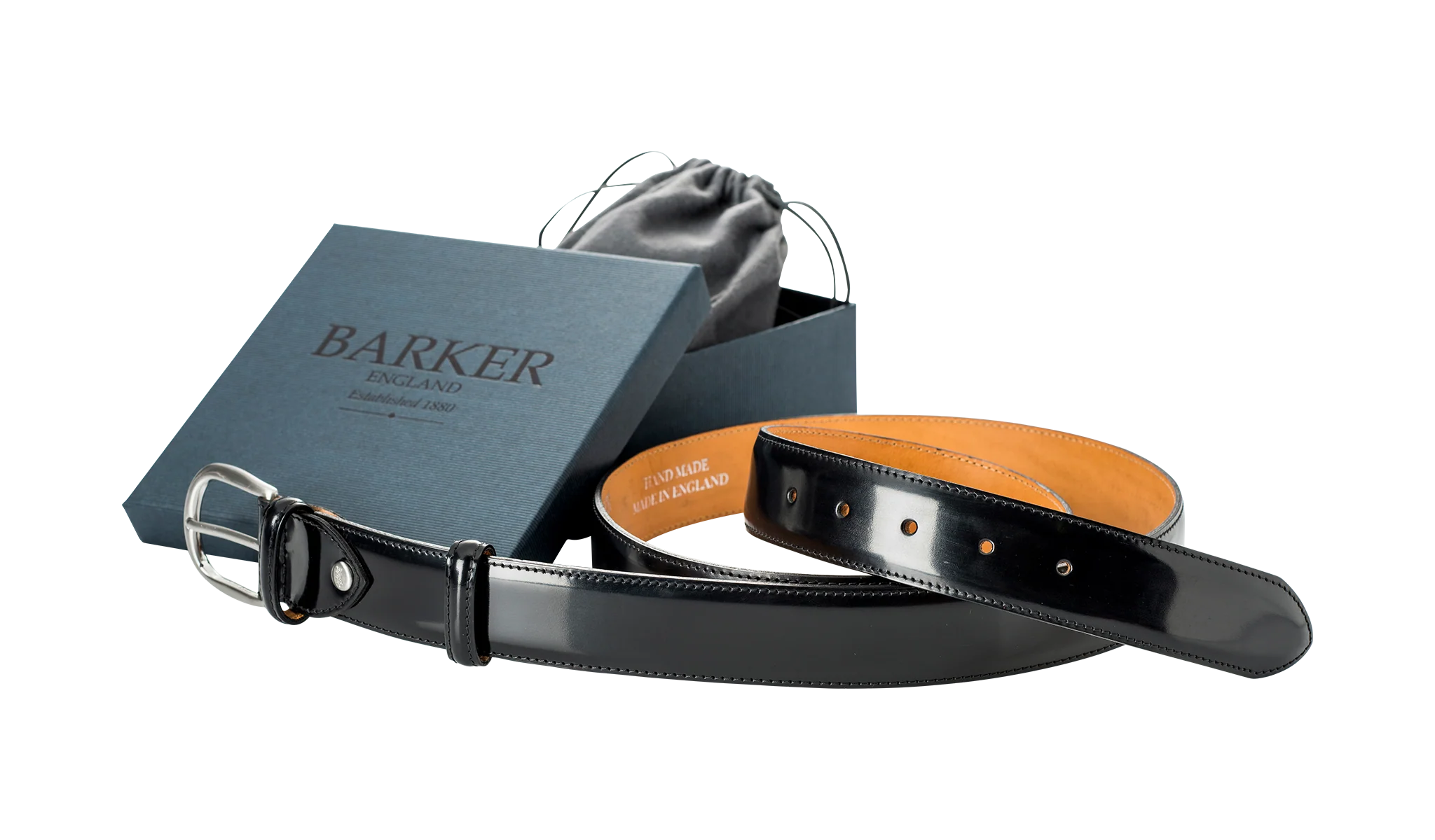 Plain Belt - Black Patent