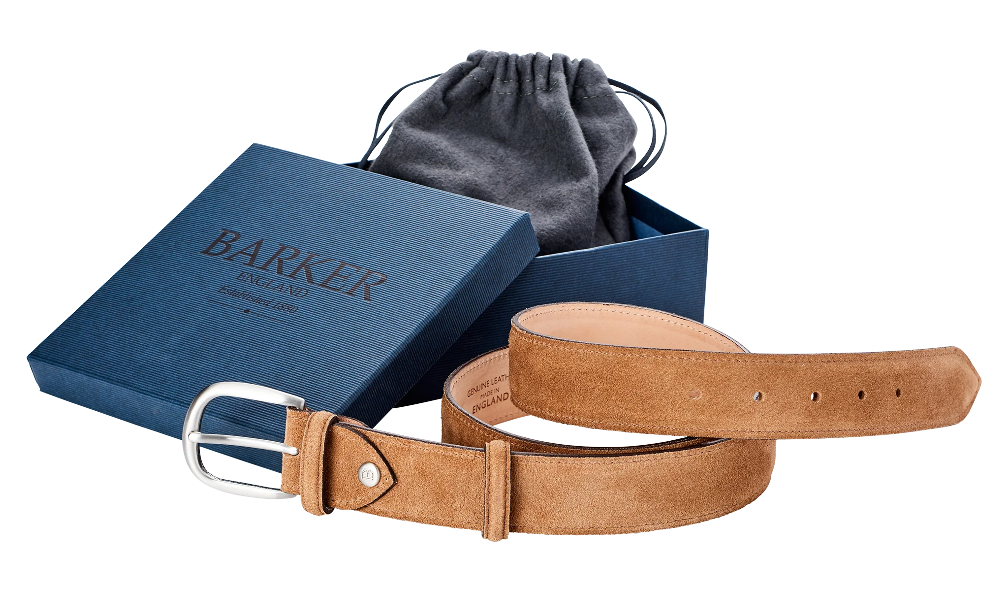 Plain Belt - Snuff Suede